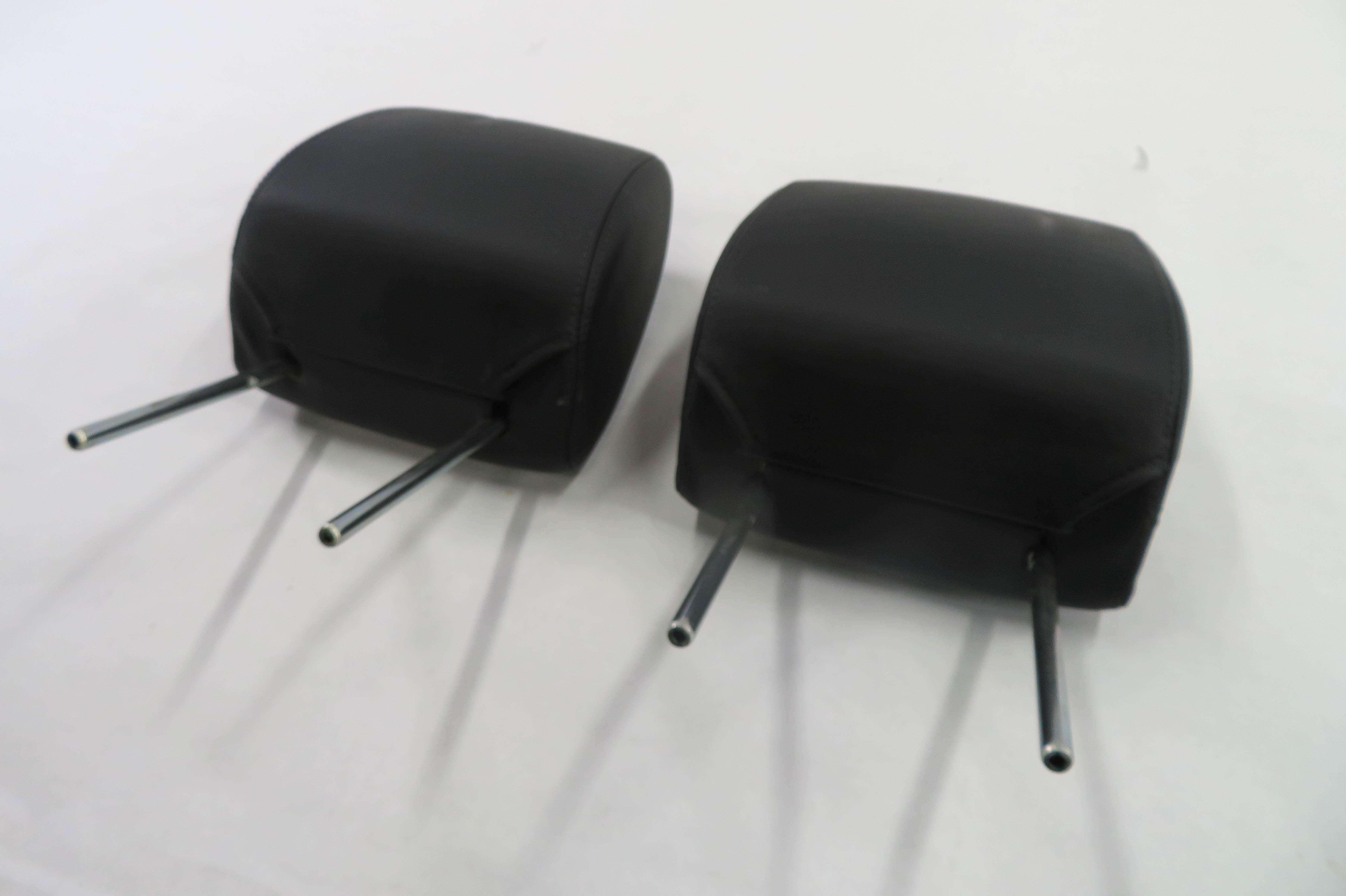 2013 RANGE ROVER SPORT (L320) FRONT LEFT & RIGHT HEADREST SET-2 (BLACK LEATHER) — exact item pictured