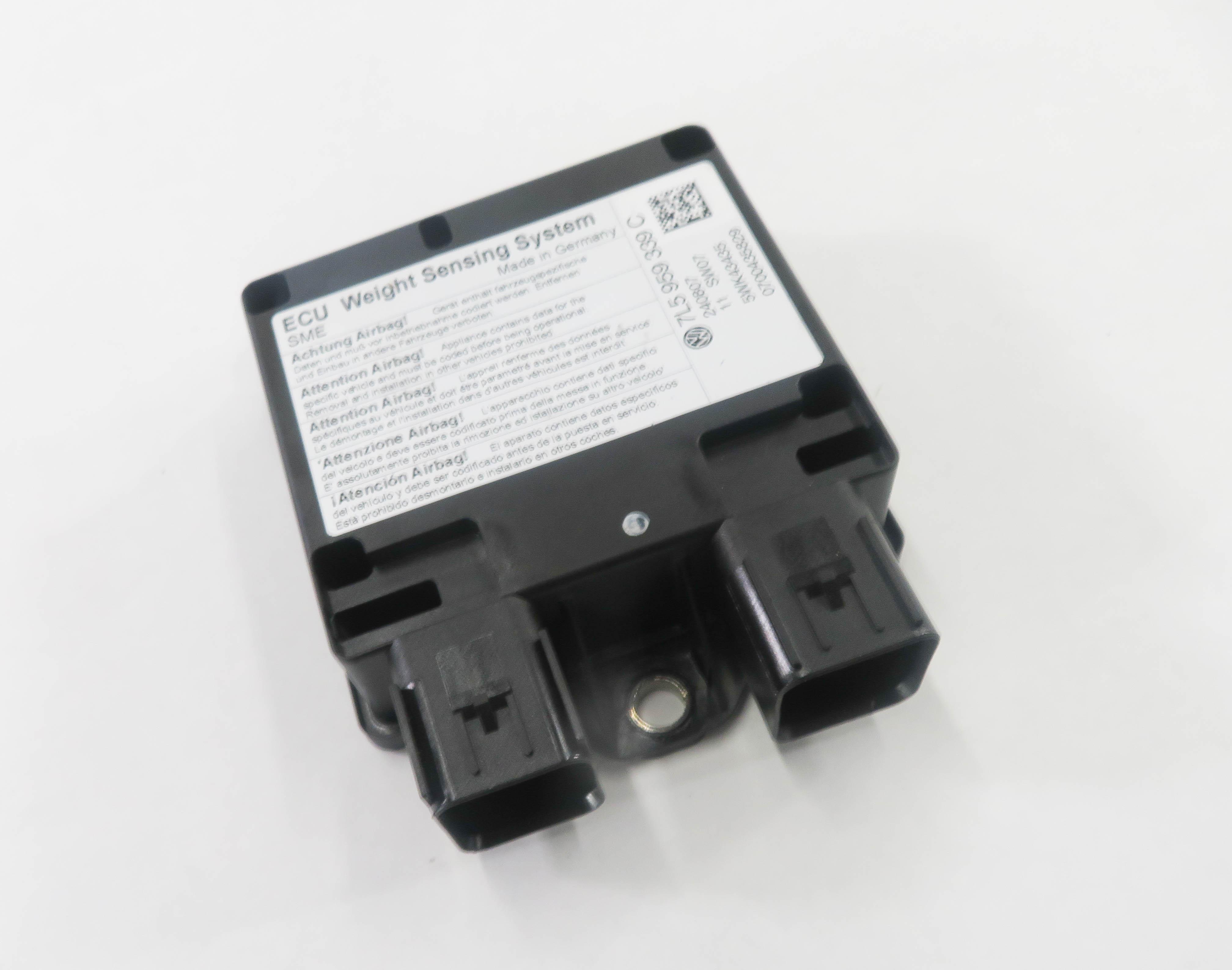 2008 PORSCHE CAYENNE (957) SRS SEAT OCCUPANCY WEIGHT SENSOR MODULE — exact item pictured