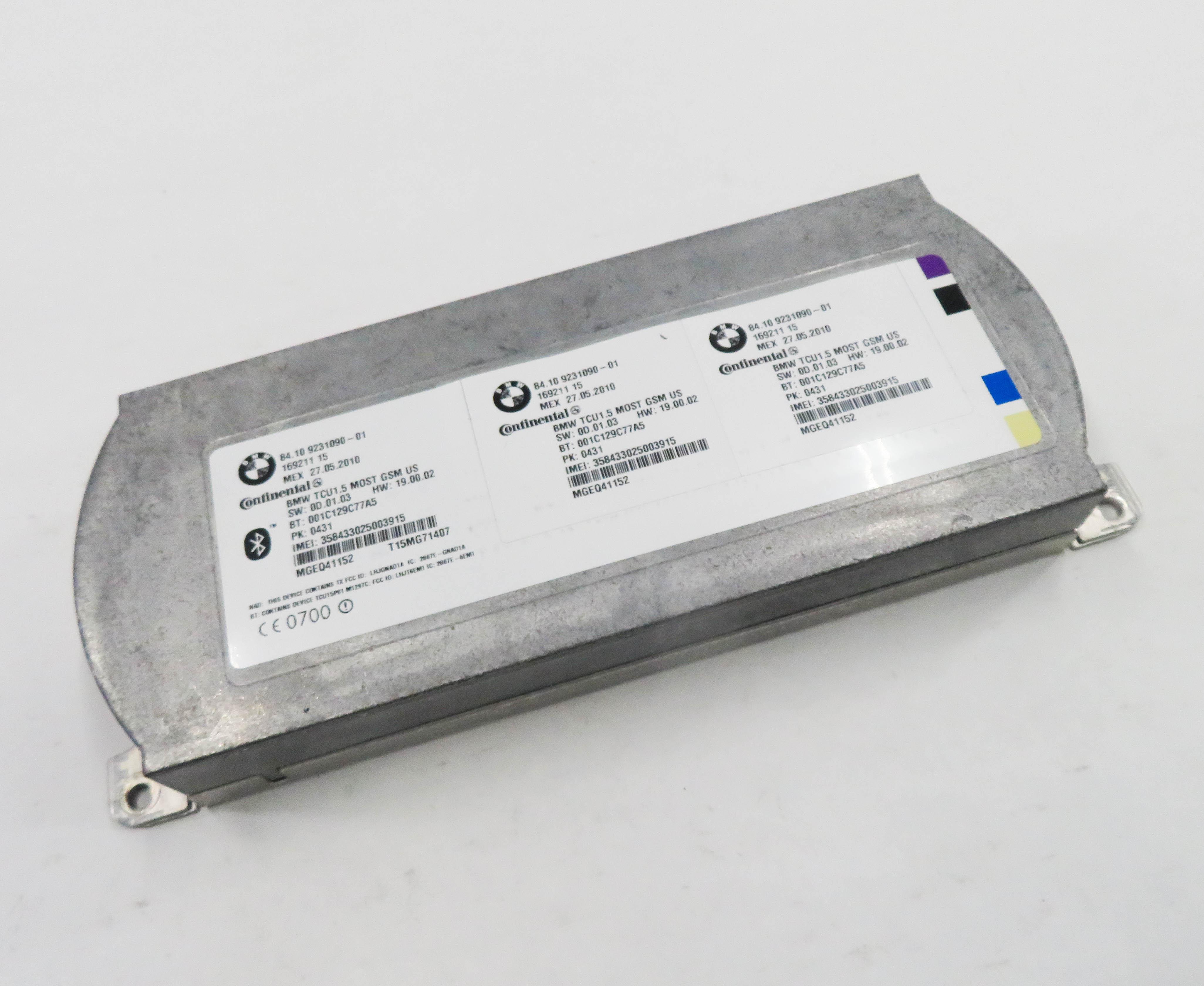 2011 BMW X5 (E70) BLUETOOTH TELEMATICS COMBOX COMMUNICATION CONTROL MODULE — exact item pictured