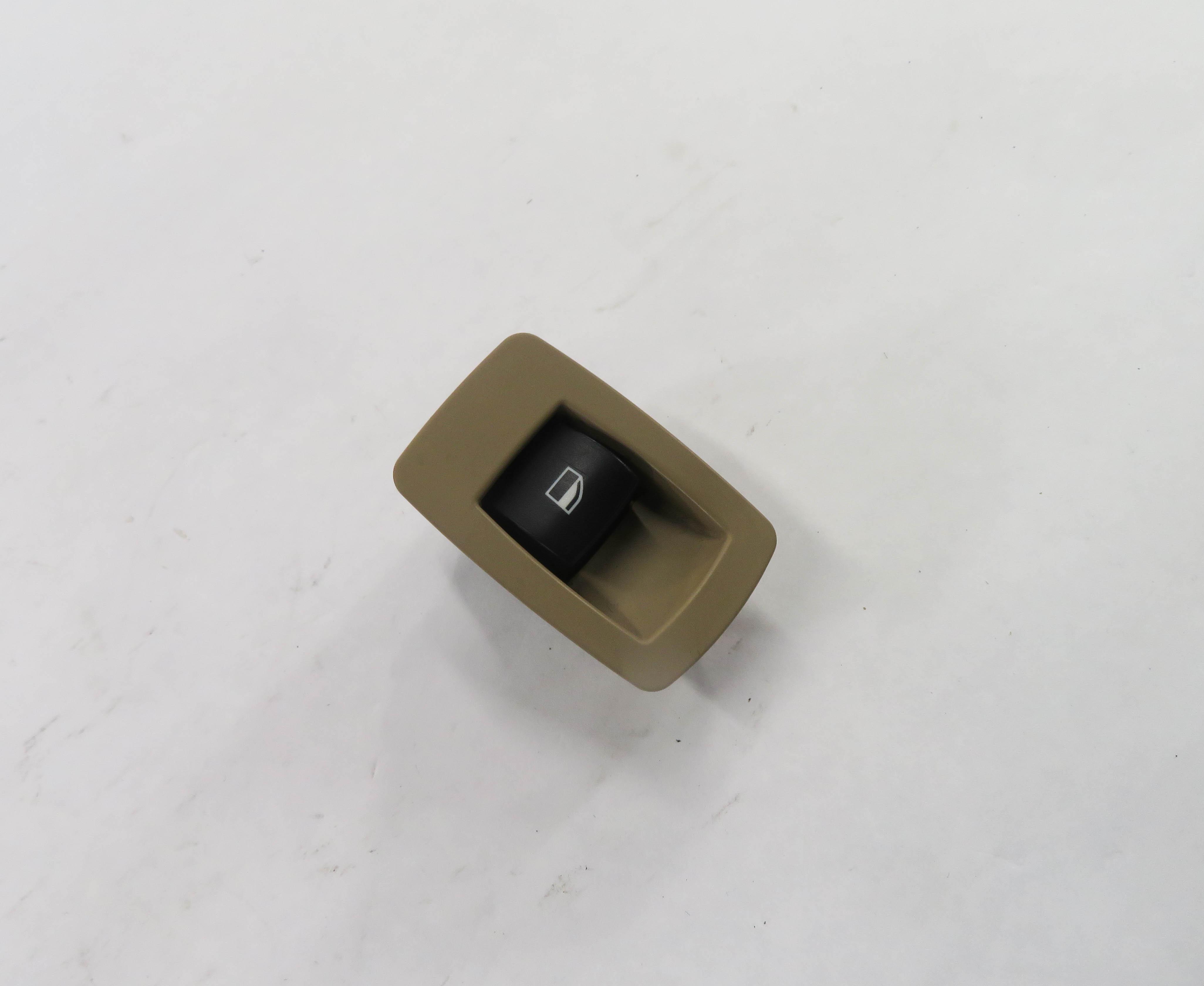 2011 BMW X5 (E70) FRONT / REAR - PASSENGER POWER WINDOW SWITCH BUTTON (BEIGE) — exact item pictured