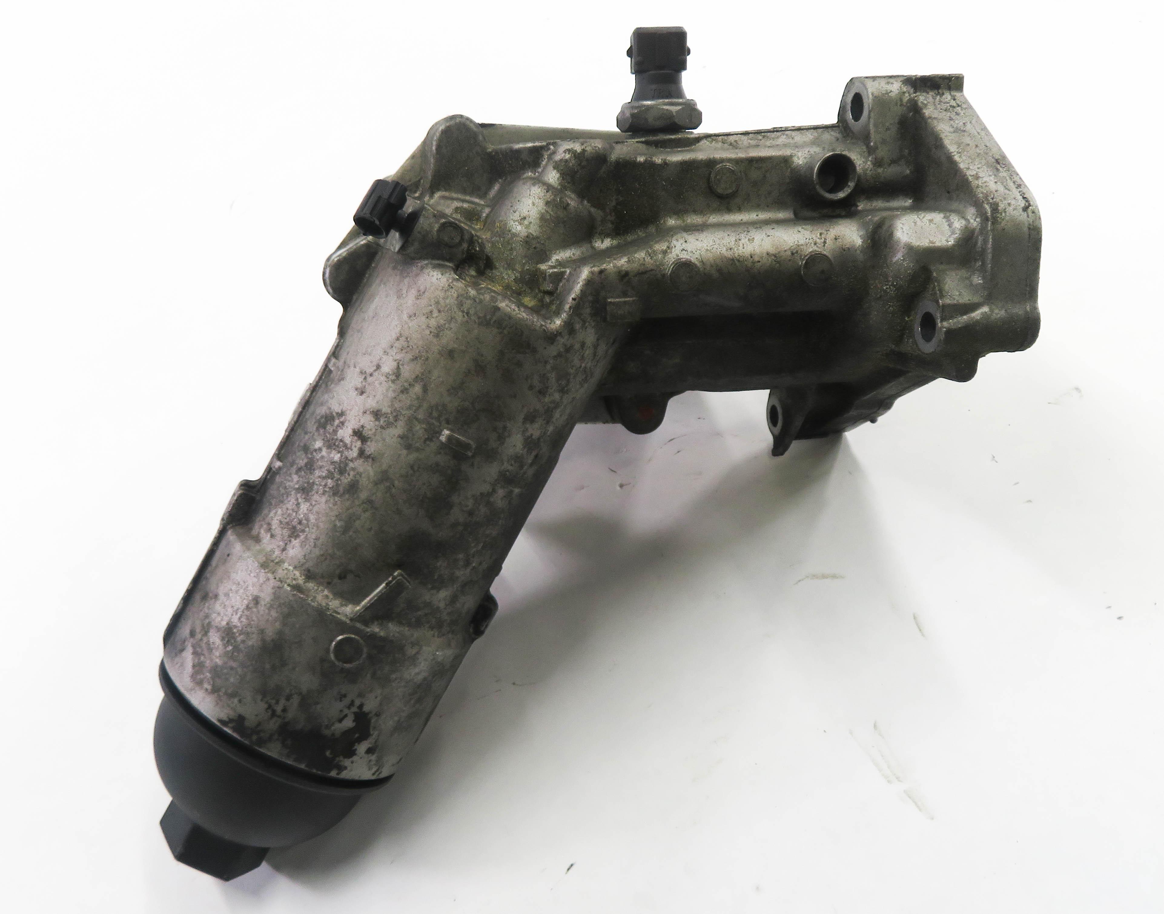 2011 BMW X5 (E70) 3.0L M57Y DIESEL ENGINE - MOTOR OIL FLUID FILTER HOUSING — exact item pictured