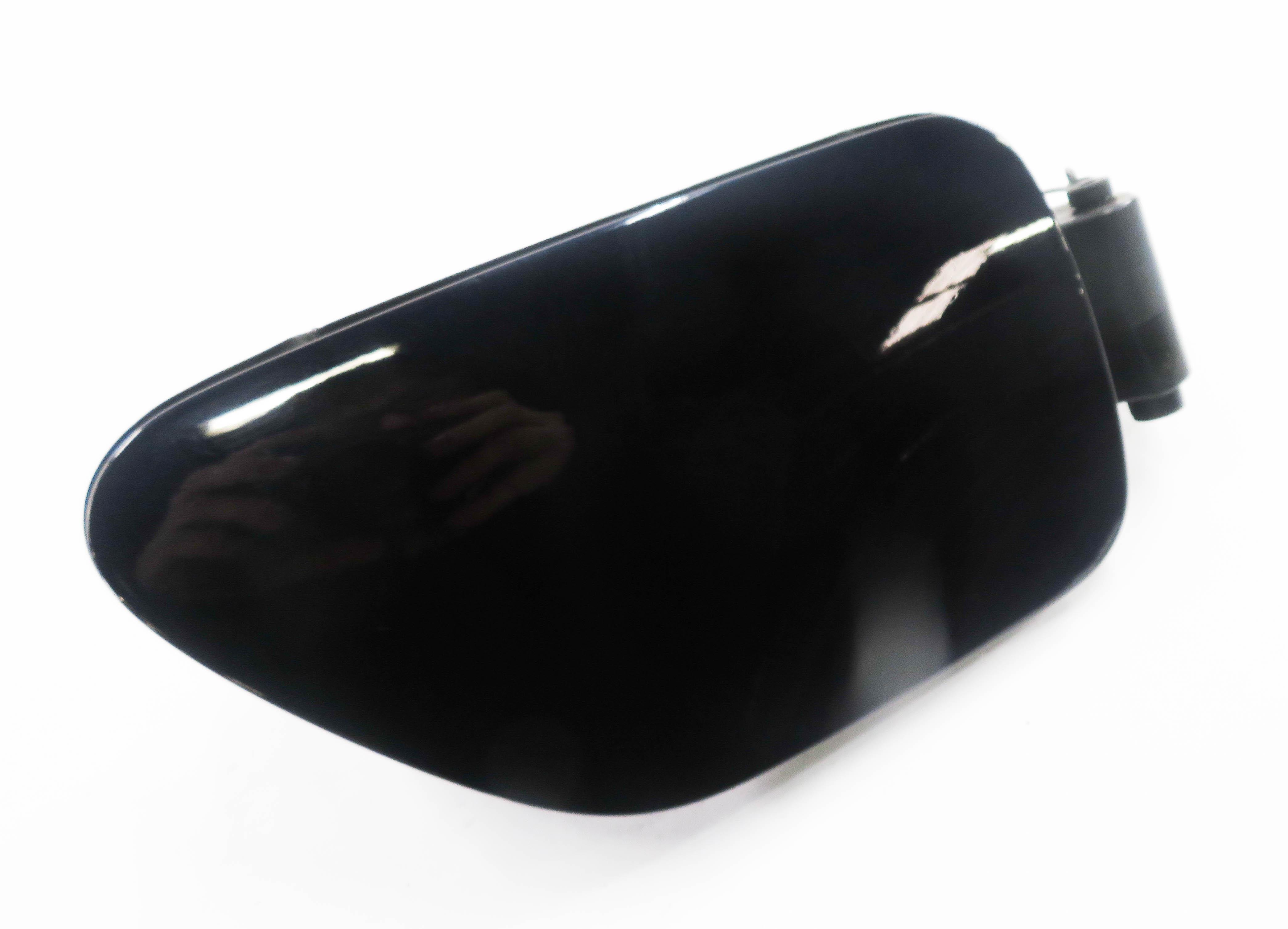 2006-2010 BMW 645i 650i M6 (E63 E64) FUEL TANK DOOR w/ HOUSING (CARBON BLACK) — exact item pictured