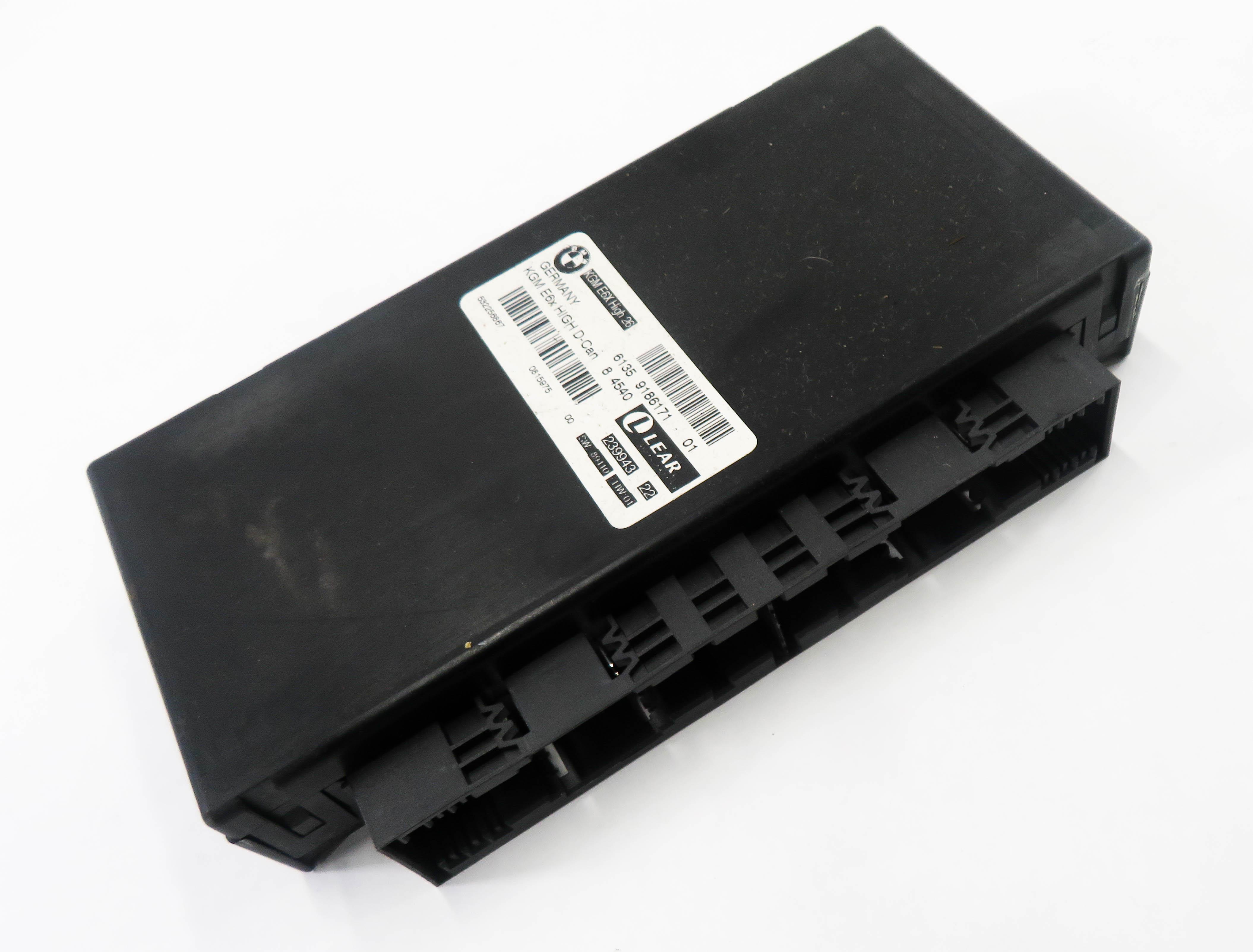 2009 BMW M6 ///M (E63) BODY CONTROL MODULE COMPUTER — exact item pictured