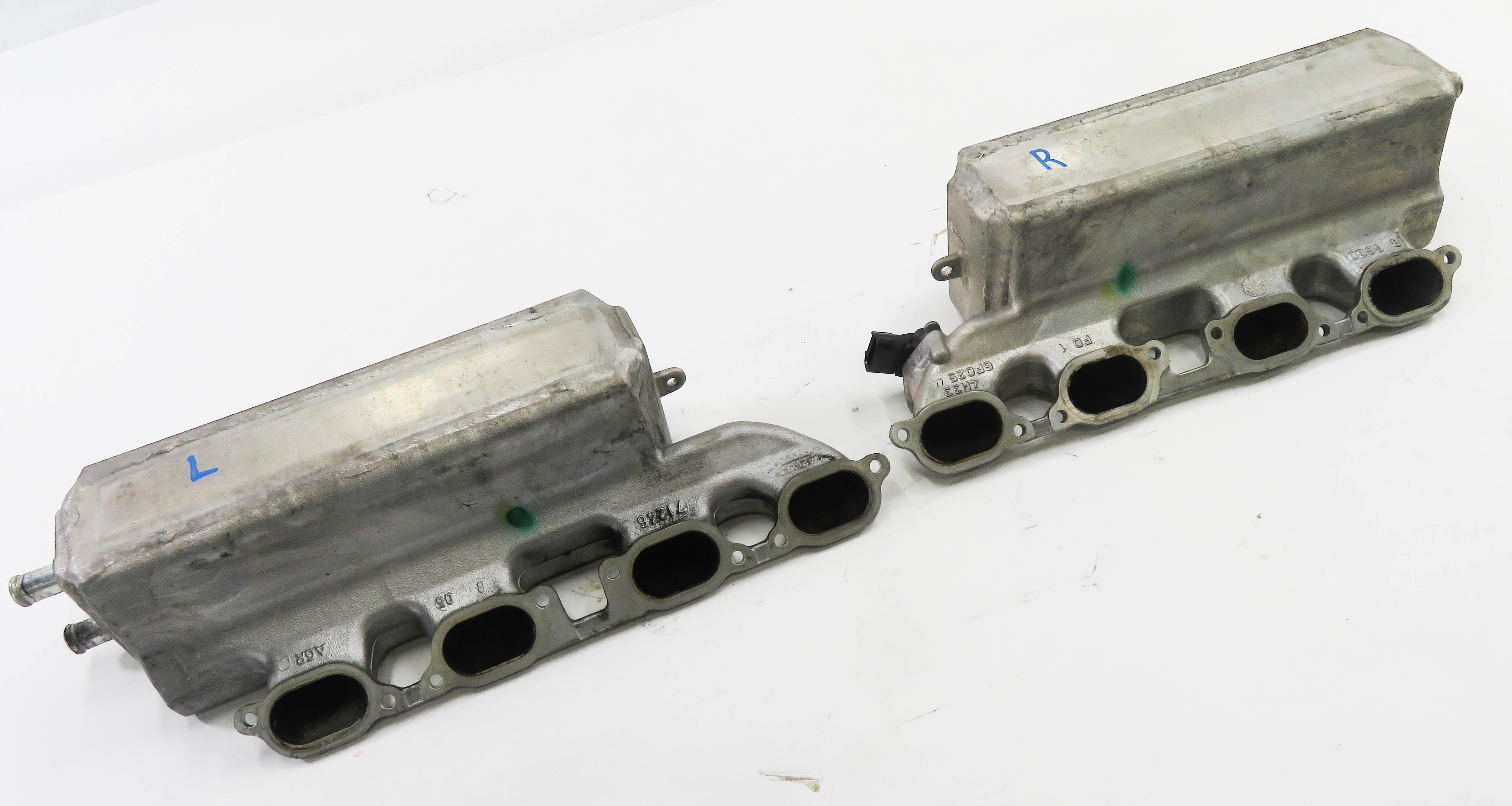 06-09 RANGE ROVER SPORT (L320 L322) 4.2L SC INTAKE MANIFOLD INTERCOOLER SET-2 — exact item pictured