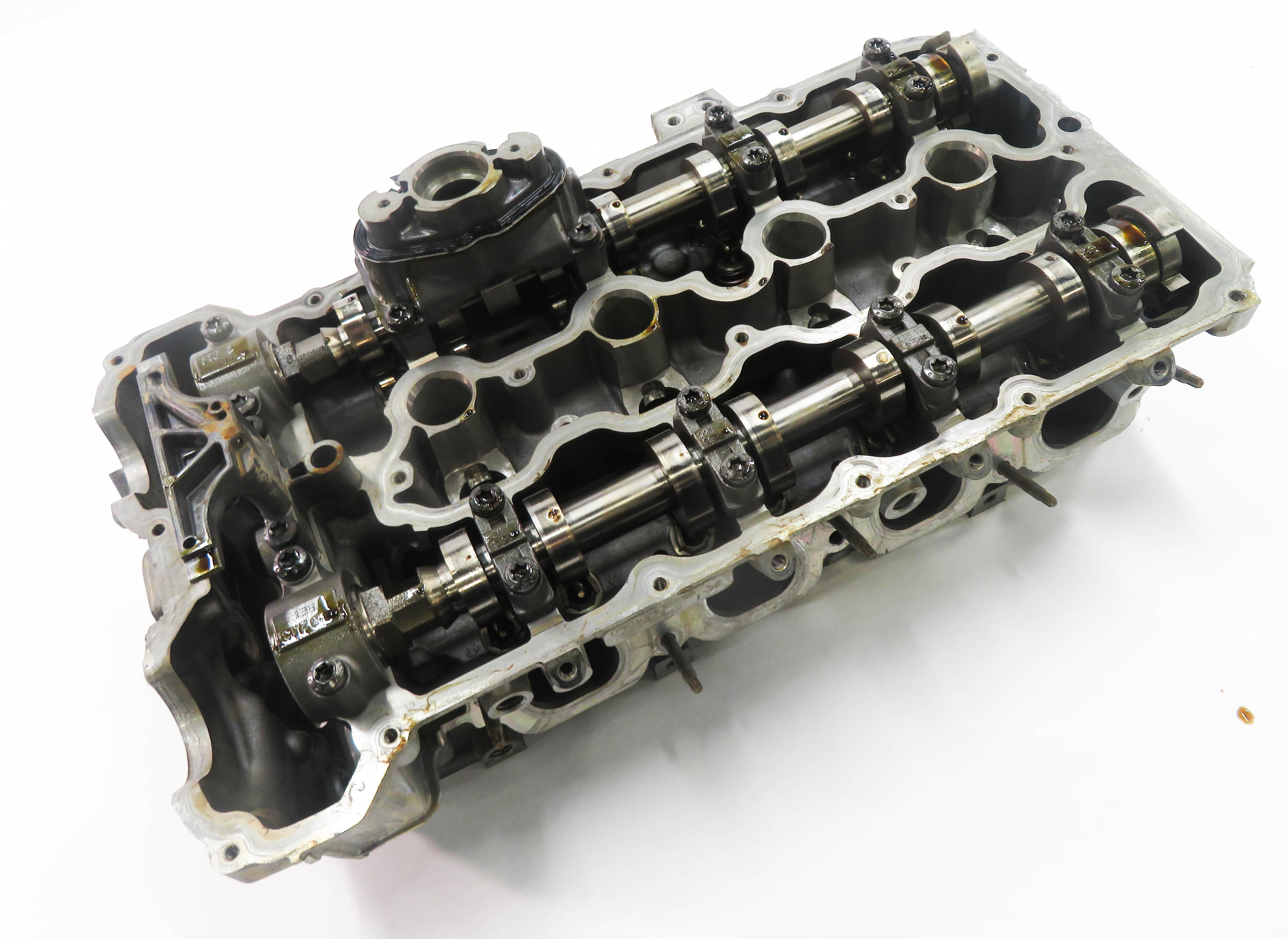 08-14 BMW 550i 750i X5 X6 (F01 E70 F10 E71) 4.4L TWIN TURBO - LEFT CYLINDER HEAD — exact item pictured