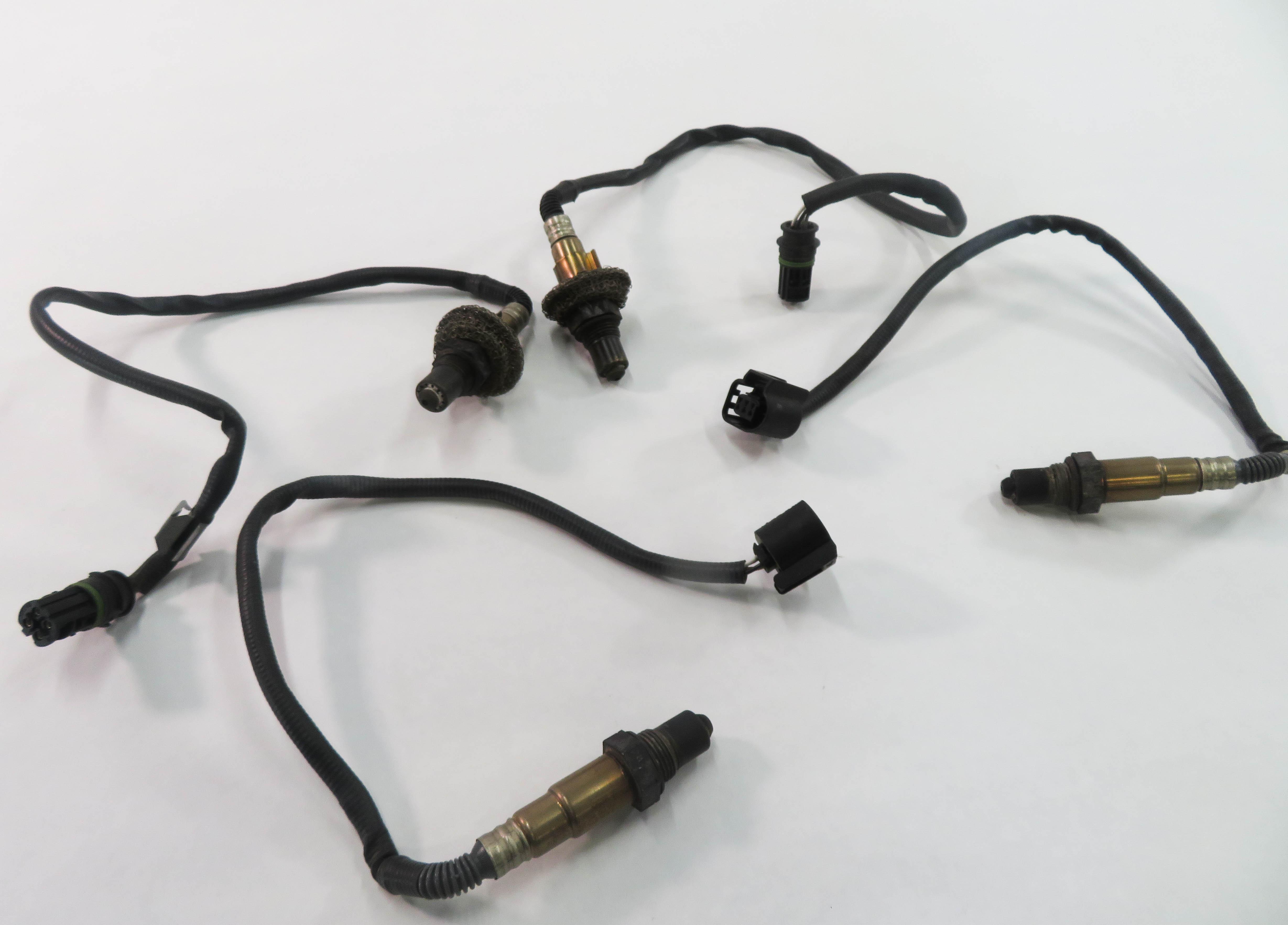 2009 BMW 750i (F01) 4.4L N63 - PRE / POST CAT O2 OXYGEN LAMBDA PROBE SENSOR SET — exact item pictured
