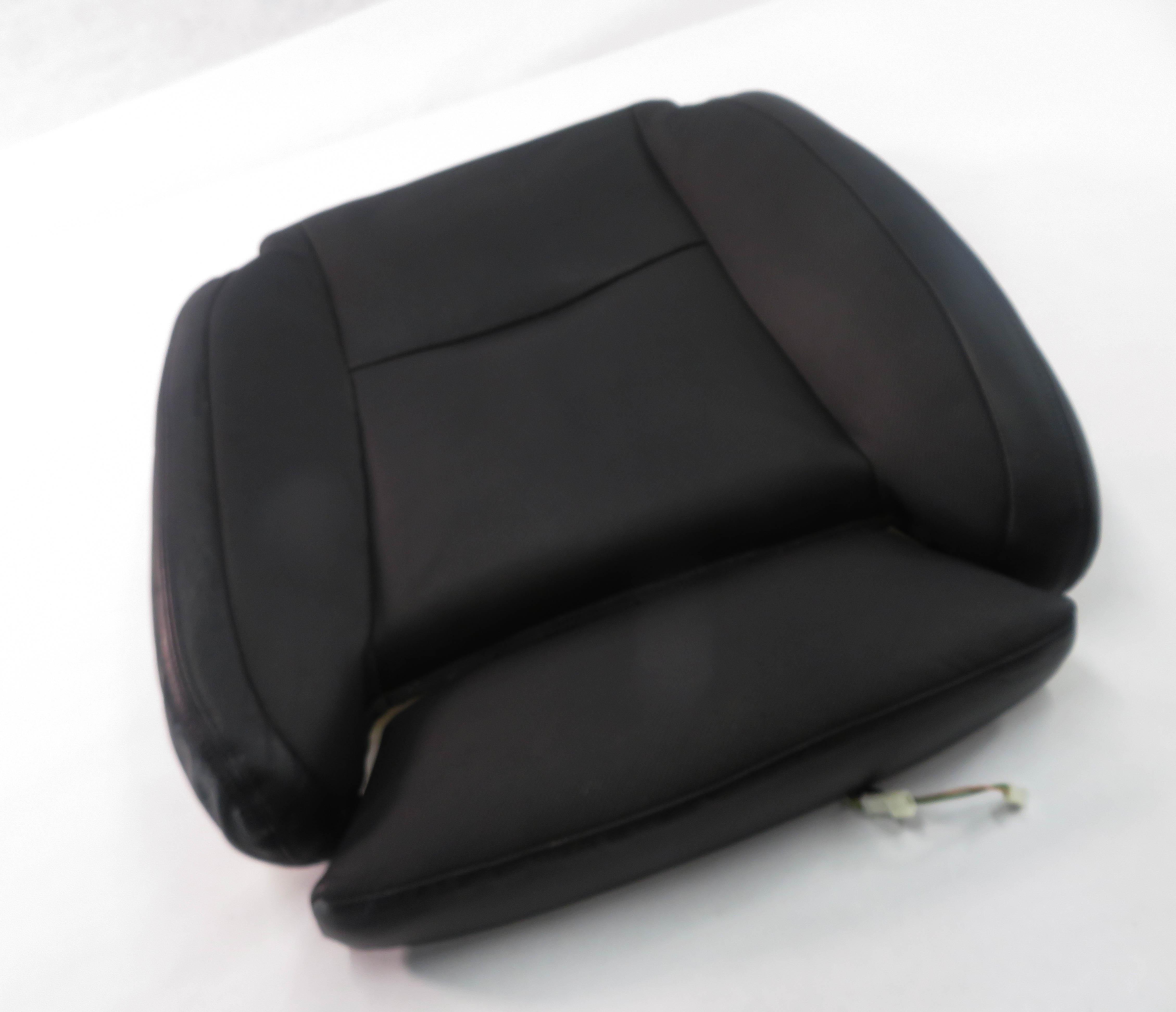 2009 BMW 750i (F01) PASSENGER - LOWER BOTTOM HEATED COMFORT SEAT CUSHION (BLACK) — exact item pictured