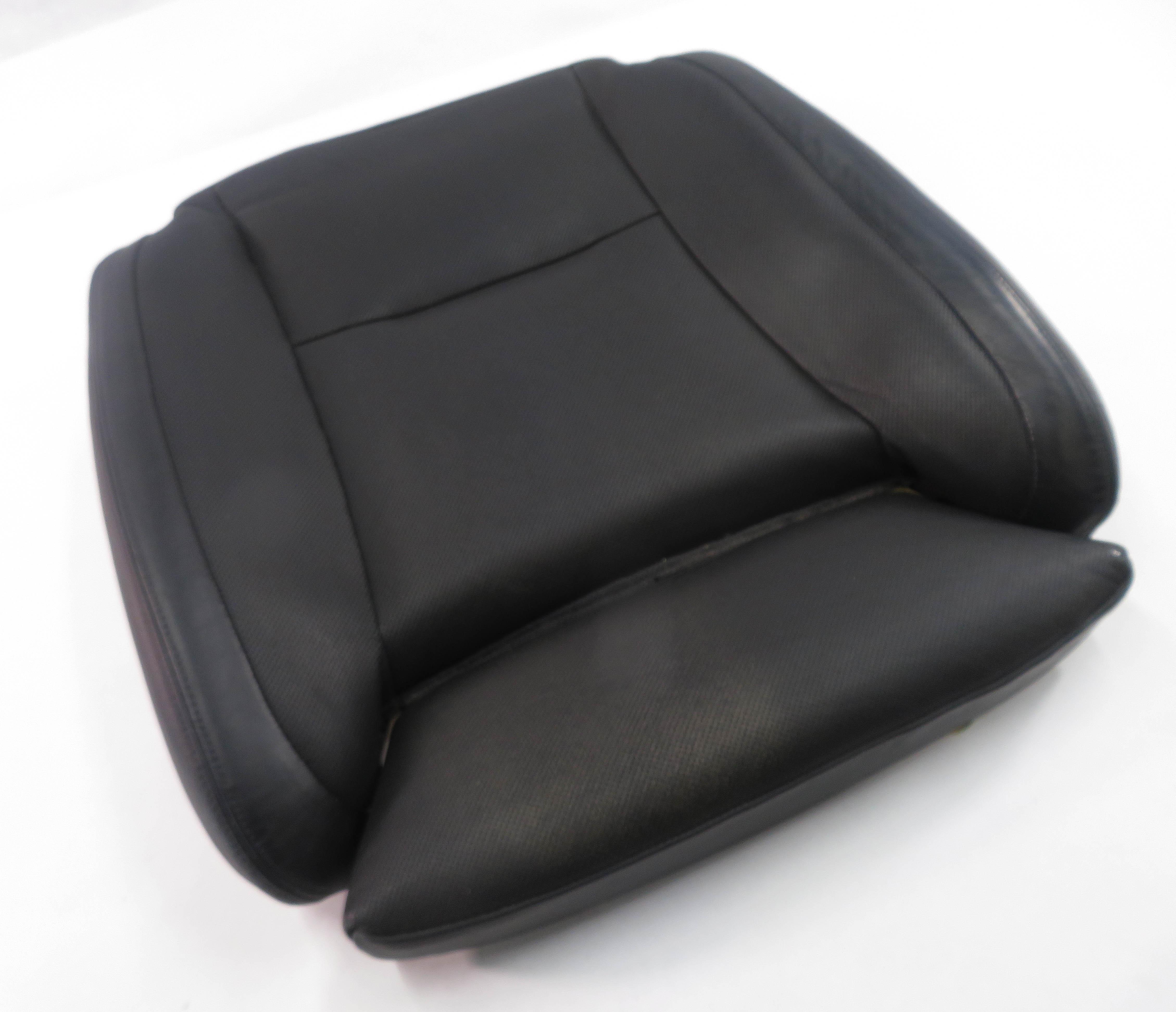 2009 BMW 750i (F01) DRIVER - LOWER BOTTOM HEATED COMFORT SEAT CUSHION (BLACK) — exact item pictured