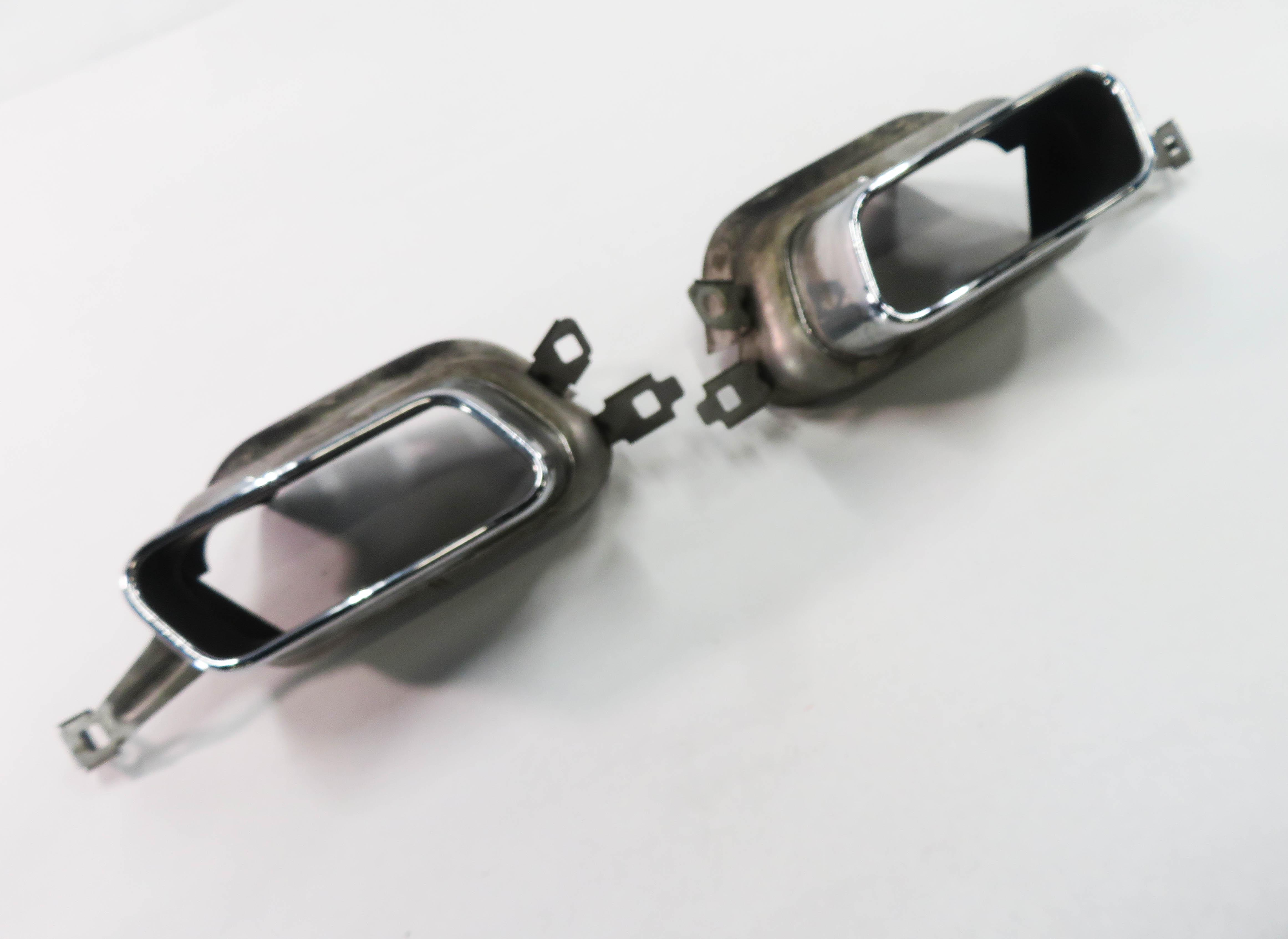 2009 BMW 750i (F01) EXHAUST TIP SET-2 — exact item pictured