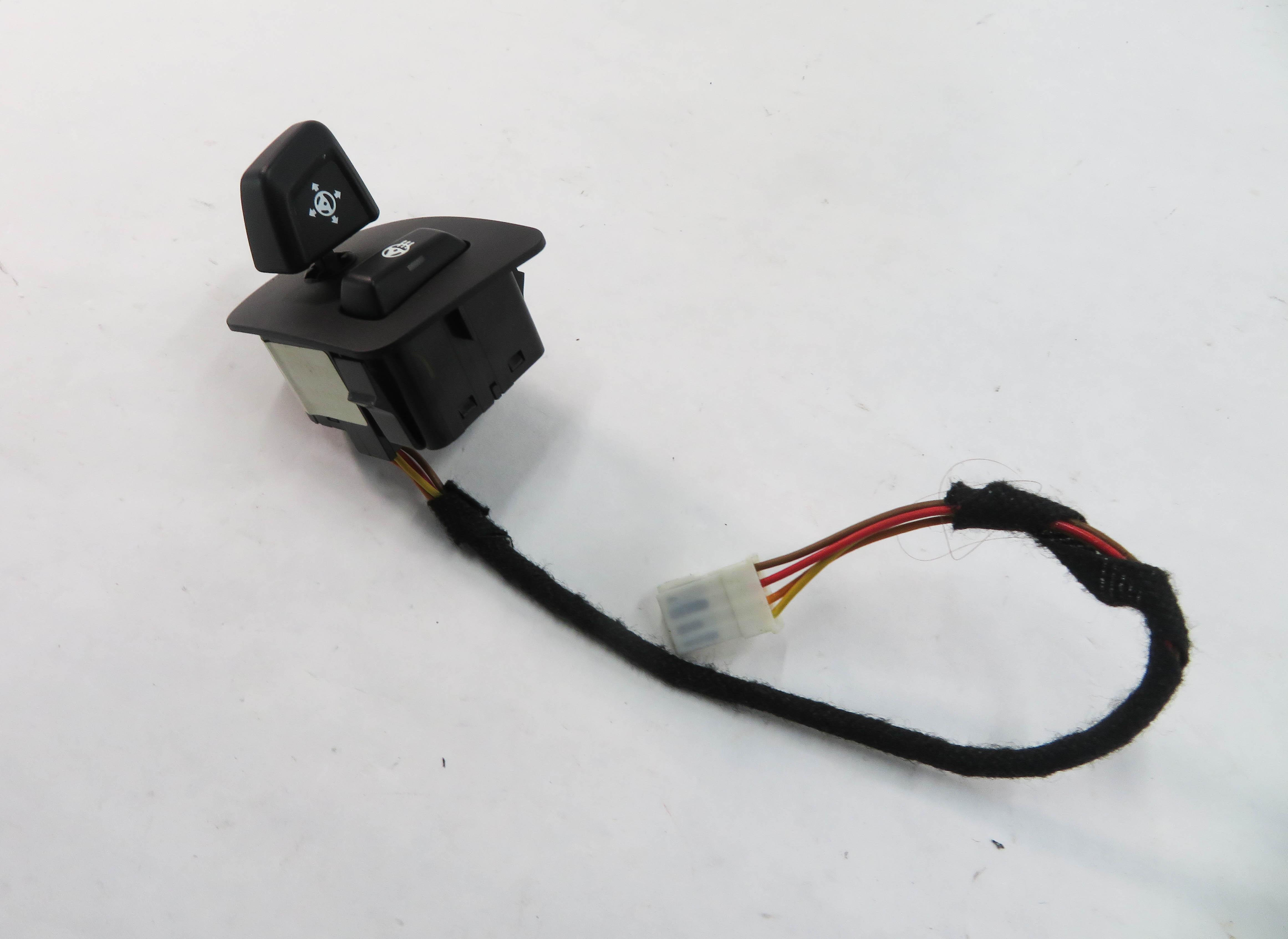 2009 BMW 750i (F01) HEATED STEERING POSITION ADJUSTMENT SWITCH — exact item pictured