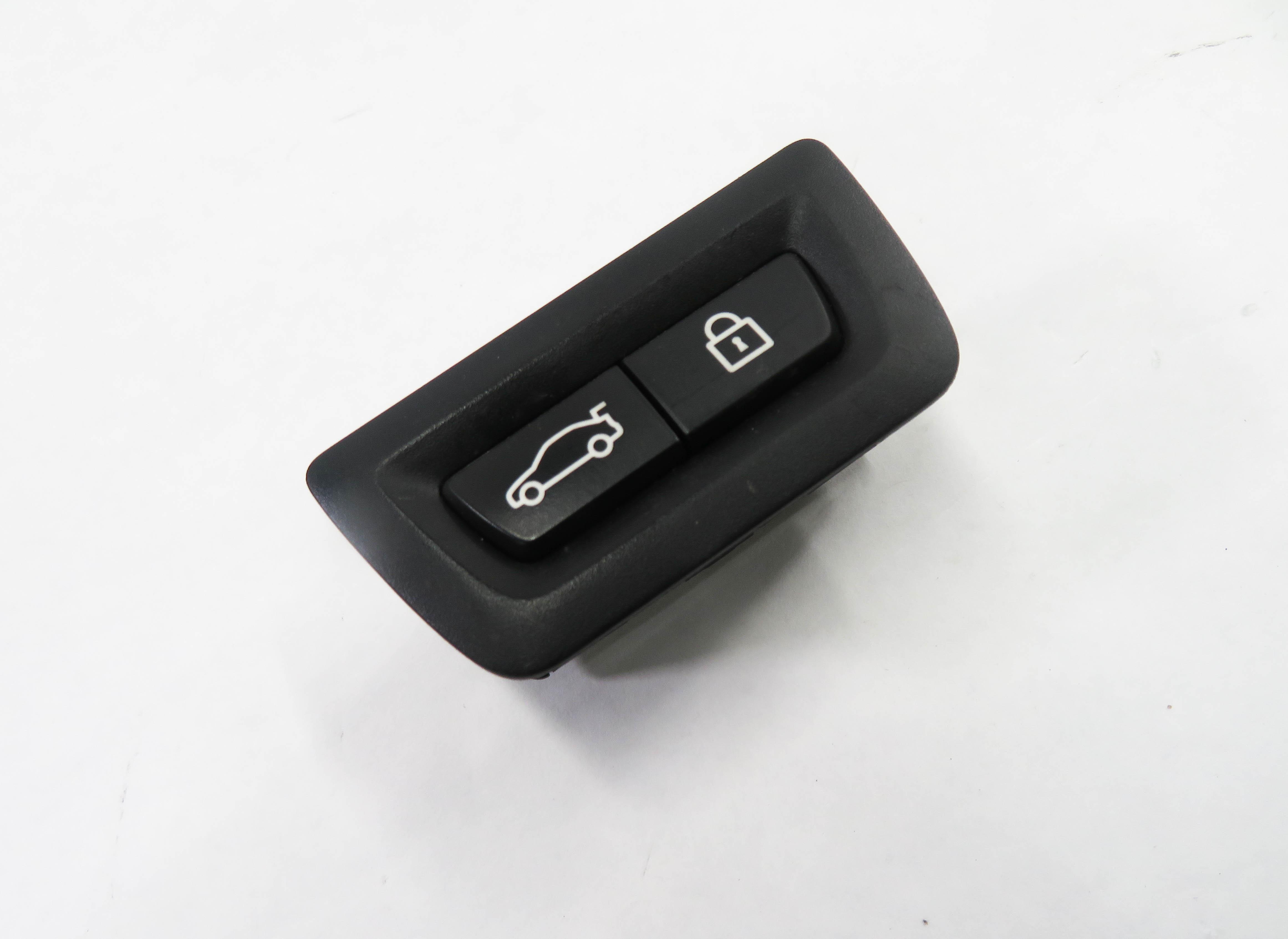 2009 BMW 750i (F01) REAR TRUNK LOCK / CLOSE SWITCH BUTTON — exact item pictured
