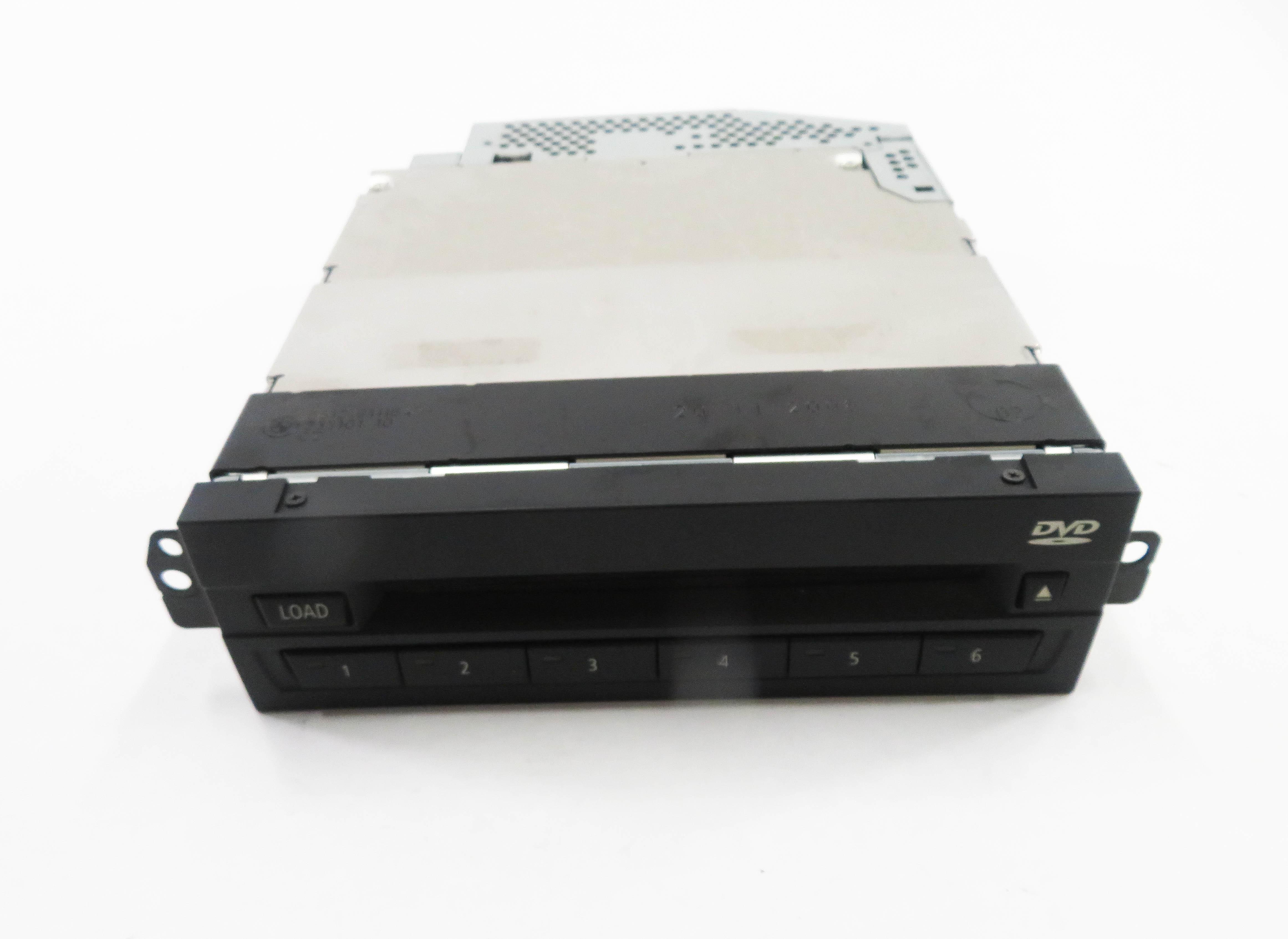 2008-2010 BMW 750i X5 X6 Z4 (F01 E70 E71 E89) VIDEO PLAYER 6-DISC DVD CHANGER — exact item pictured