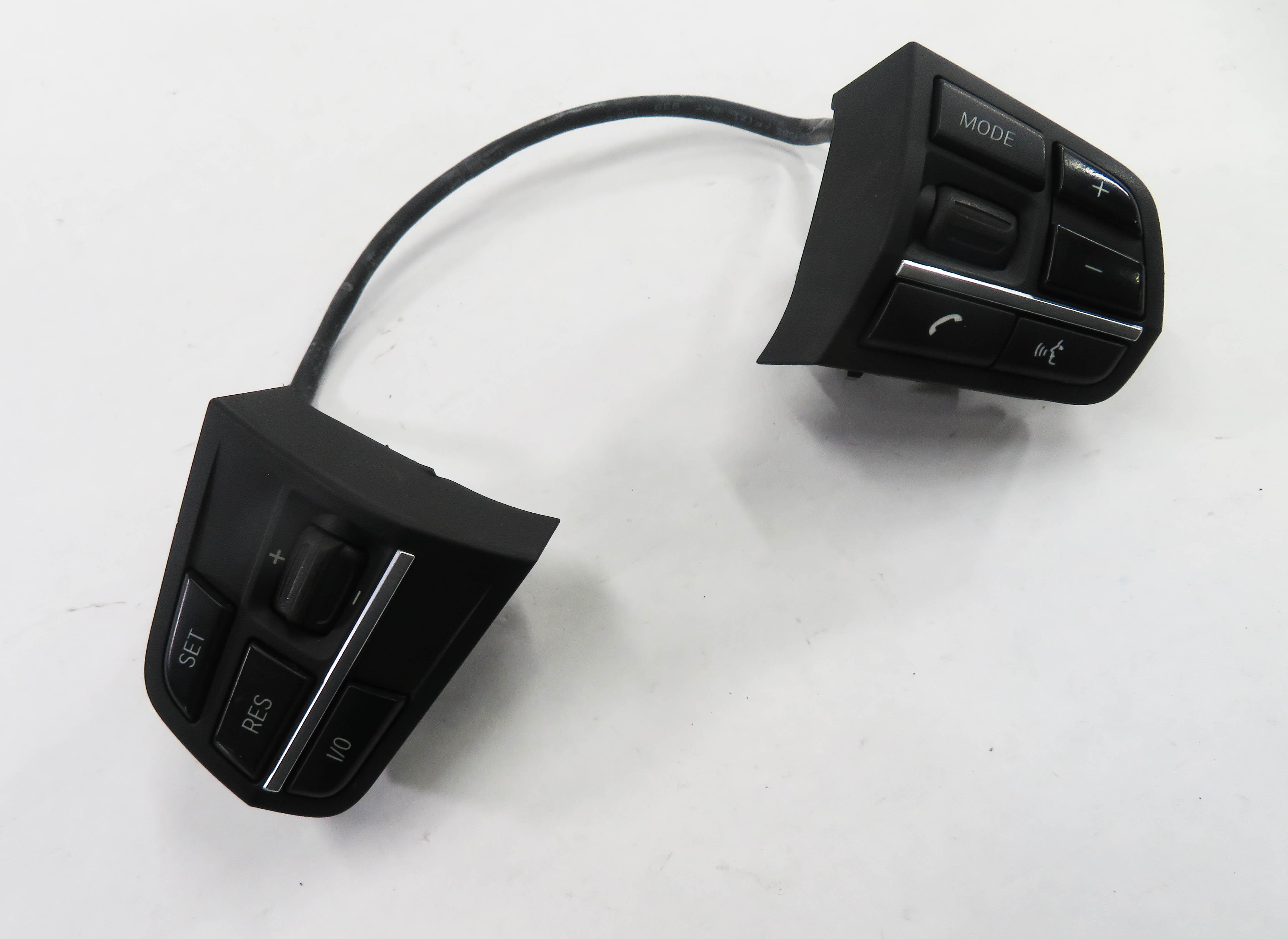 2009 BMW 750i (F01) CRUISE CONTROL PHONE MODE STEERING SWITCH BUTTON SET-2 — exact item pictured