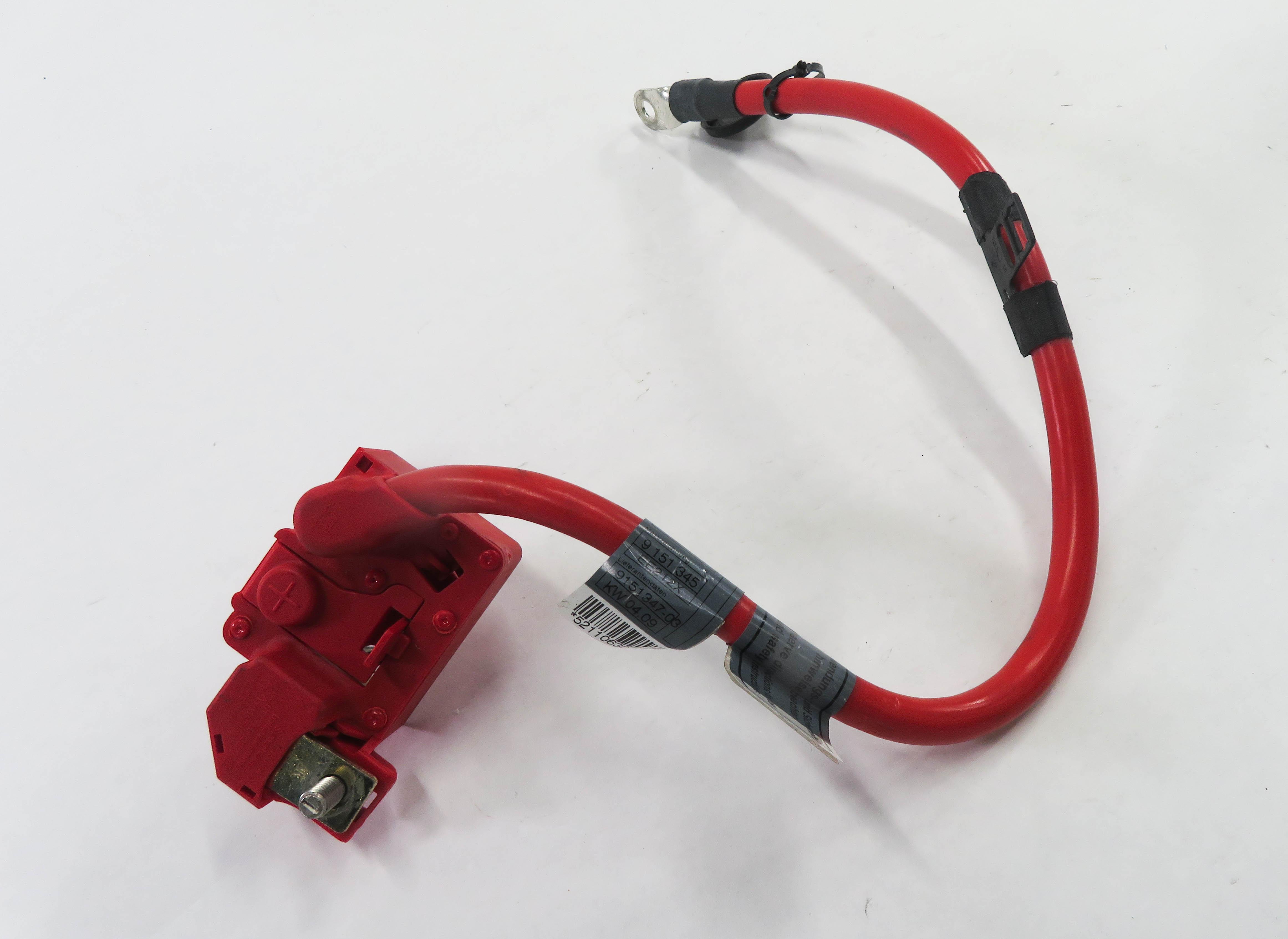 2009 BMW 750i (F01) POSITIVE BATTERY CABLE (SRS) — exact item pictured