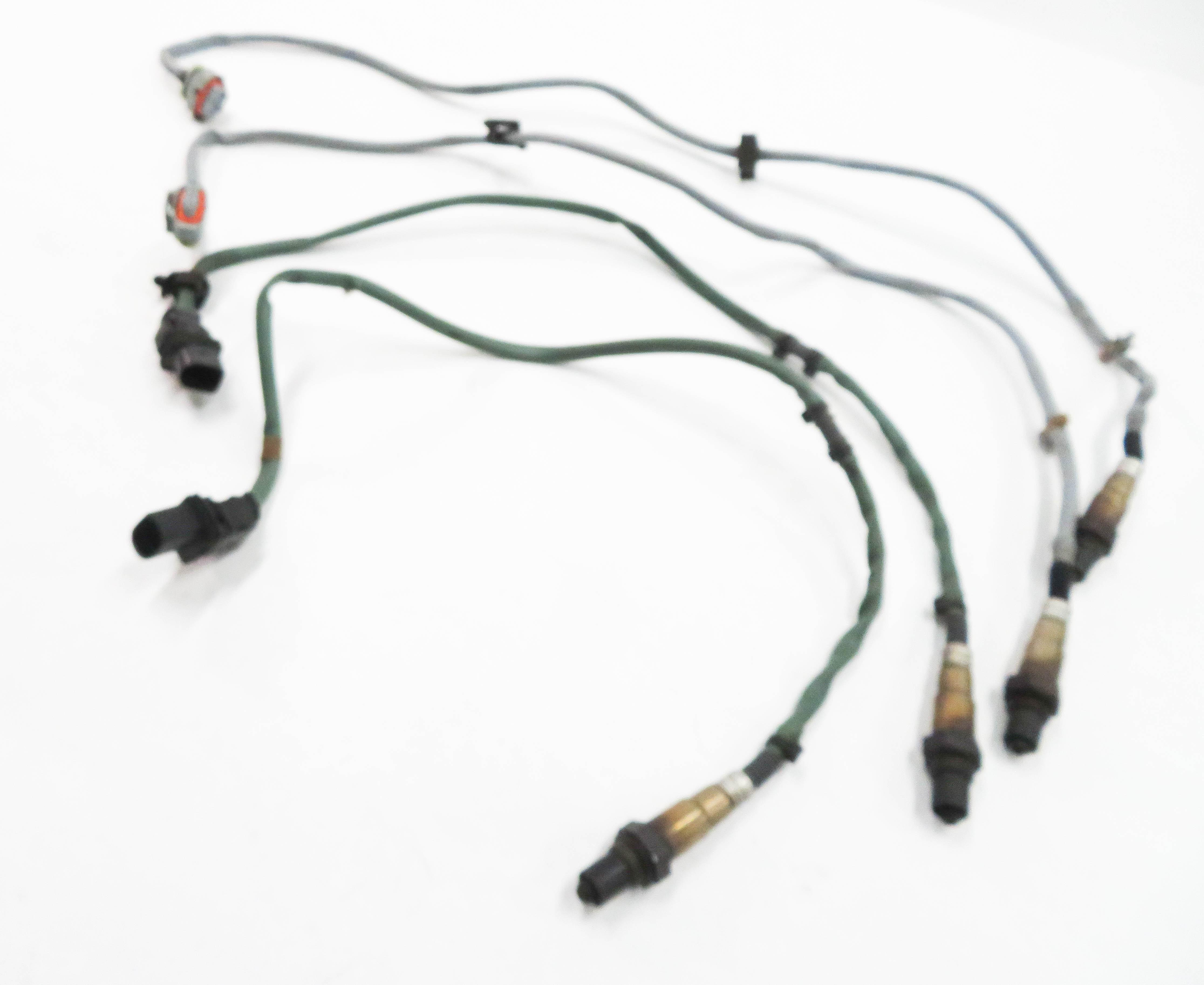 2014 PORSCHE CAYMAN S (981) 3.4L MA123 ENGINE - OXYGEN LAMBDA PROBE SENSOR SET-4 — exact item pictured
