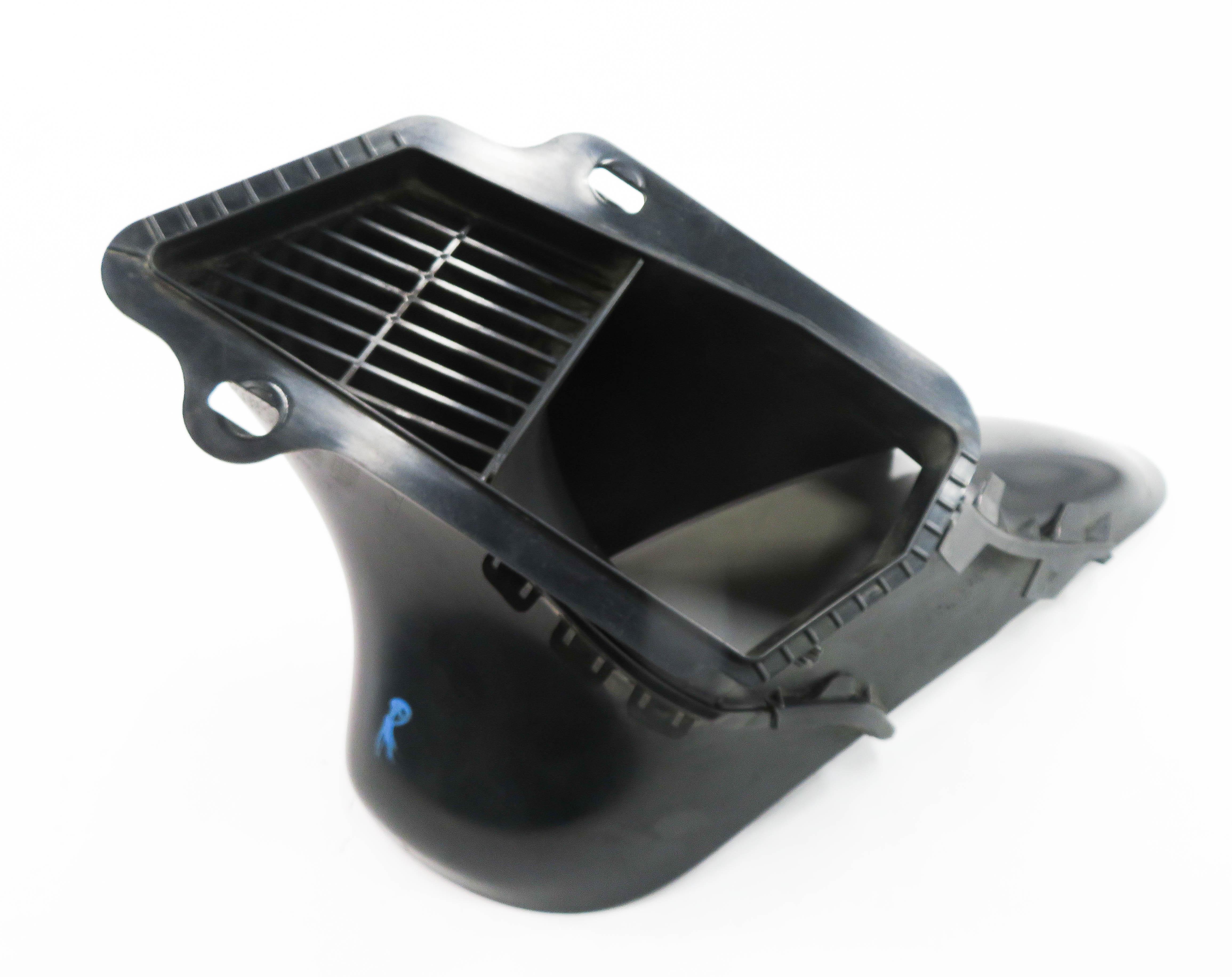 2014 PORSCHE CAYMAN S (981) RIGHT PASSENGER REAR ENGINE AIR INTAKE DUCT — exact item pictured