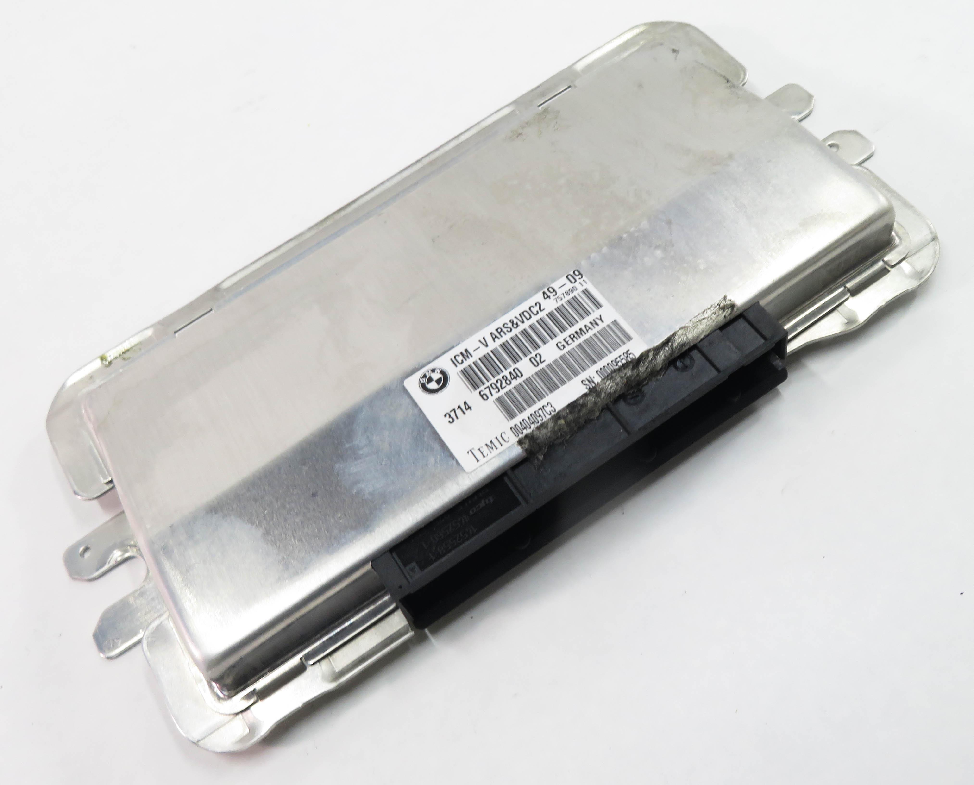 09-17 BMW 535i 550i 650i 740i 750i 760i (F01 F10) VDC DYNAMIC SUSPENSION MODULE — exact item pictured