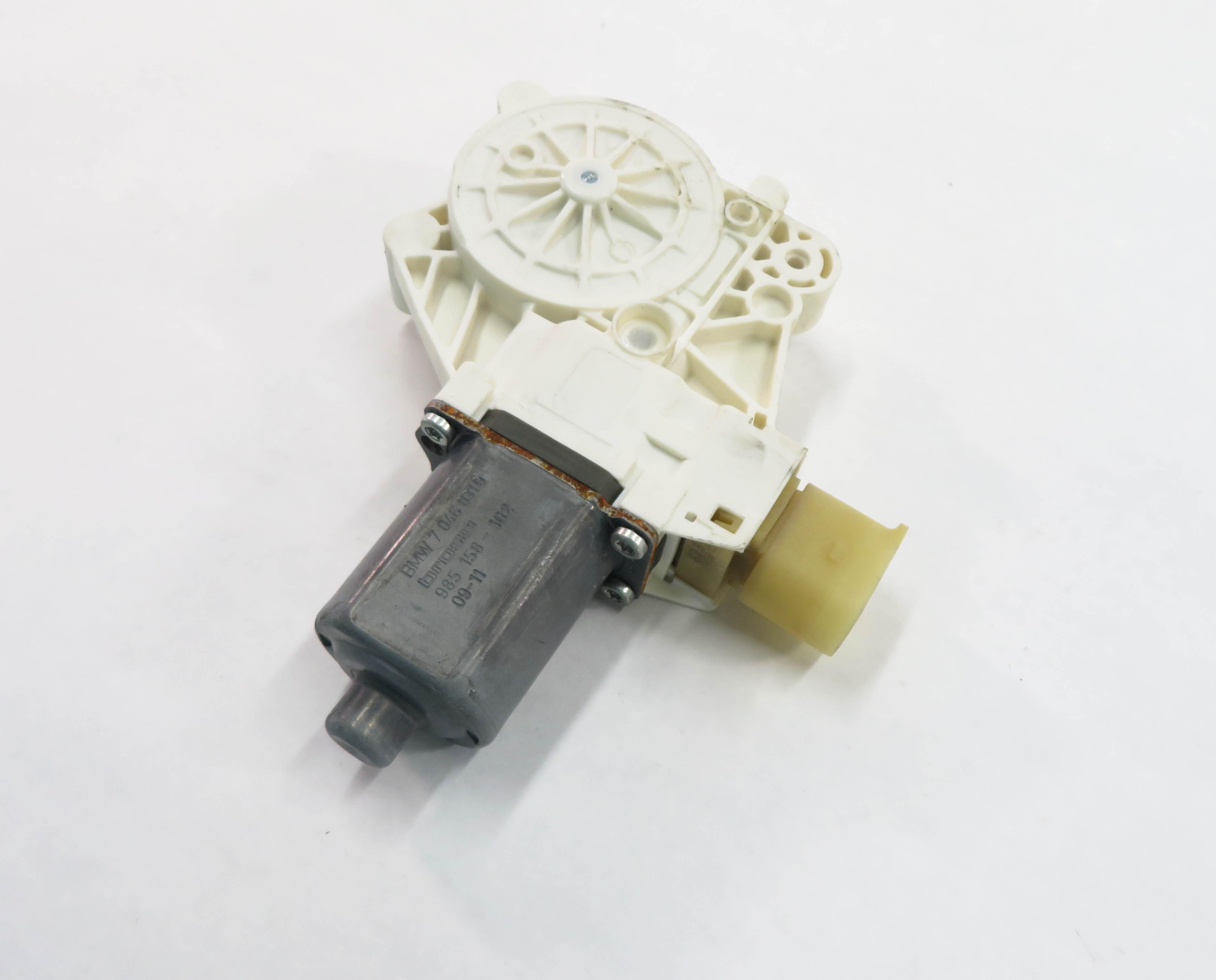 09-18 BMW 740i 750i 760i (F01) LEFT DRIVER SIDE WINDOW MOTOR (FITS FRONT & REAR) — exact item pictured