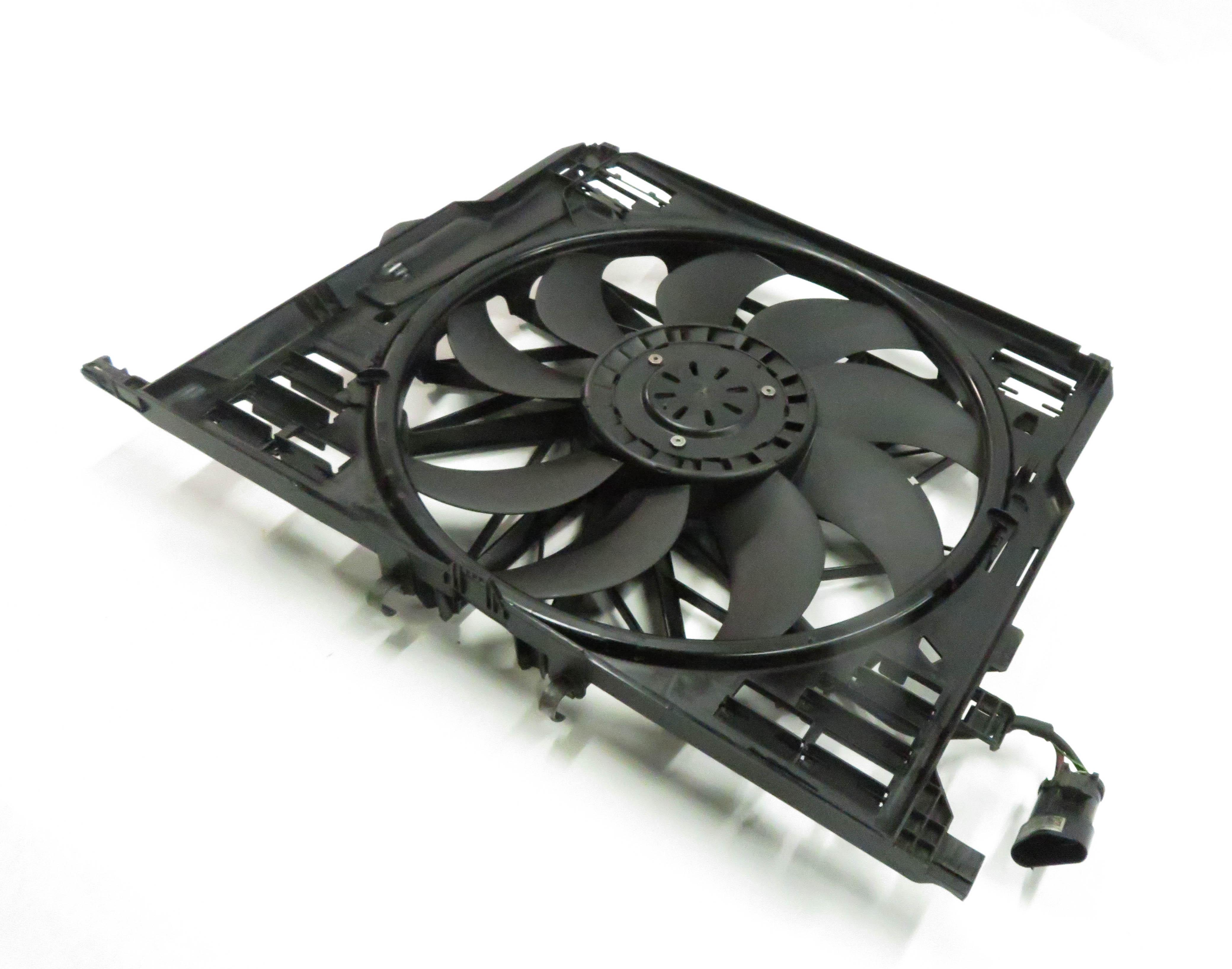 2010-2018 BMW 550i 550iGT 650i 750i B7 (F01 F06 F10) 850w RADIATOR COOLING FAN — exact item pictured