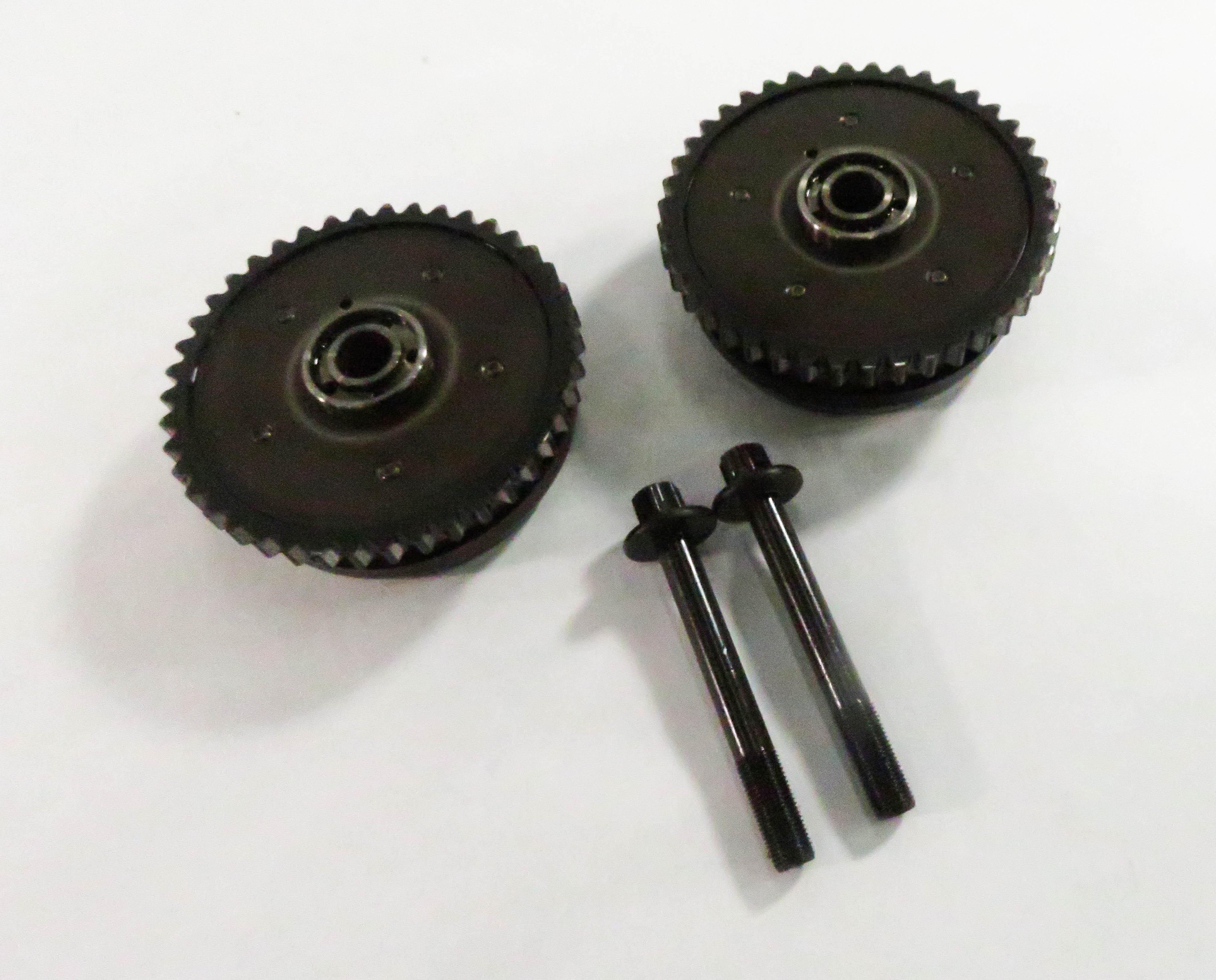 2010 BMW 750i (F01) 4.4L N63 TWIN TURBO - INTAKE & EXHAUST CAMSHAFT GEAR SET — exact item pictured