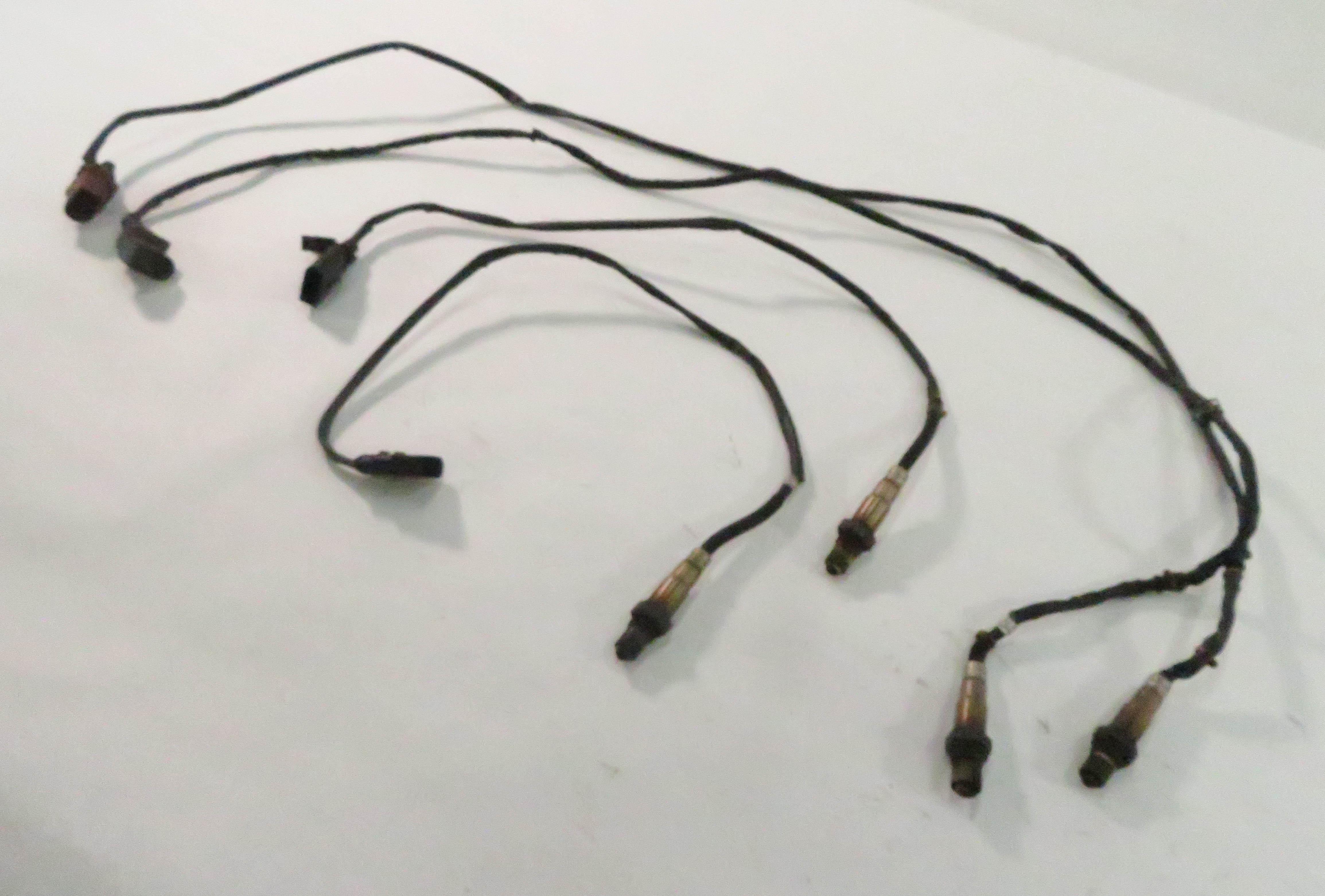2003-2004 PORSCHE CAYENNE (955) 4.5L - PRE / POST CAT O2 OXYGEN SENSOR SET-4 — exact item pictured