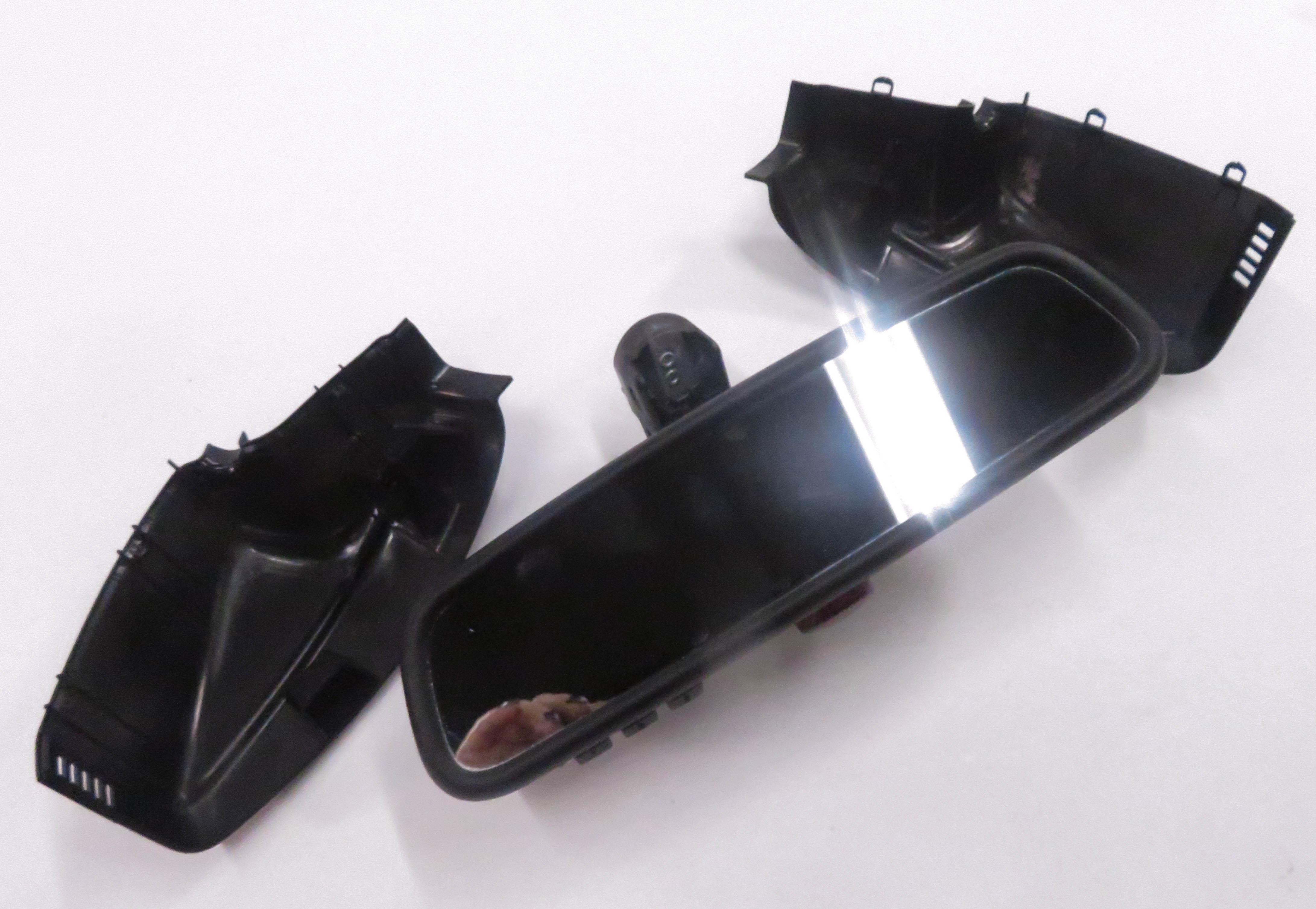 2009 BMW 750i (F01) AUTODIM REARVIEW MIRROR w/ HOMELINK — exact item pictured