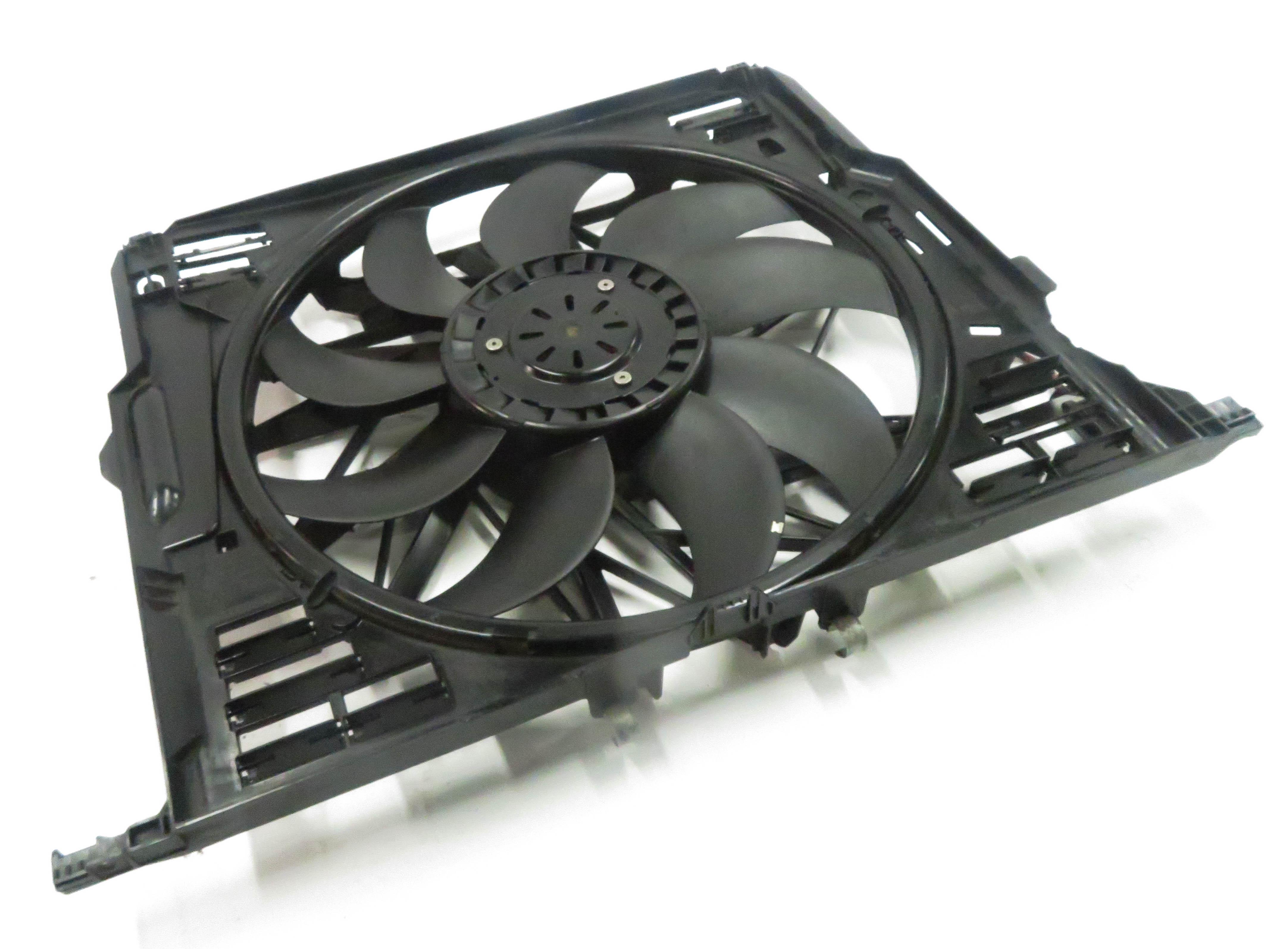 2010-2018 BMW 550i 550iGT 650i 750i B7 (F01 F06 F10) 850w RADIATOR COOLING FAN — exact item pictured
