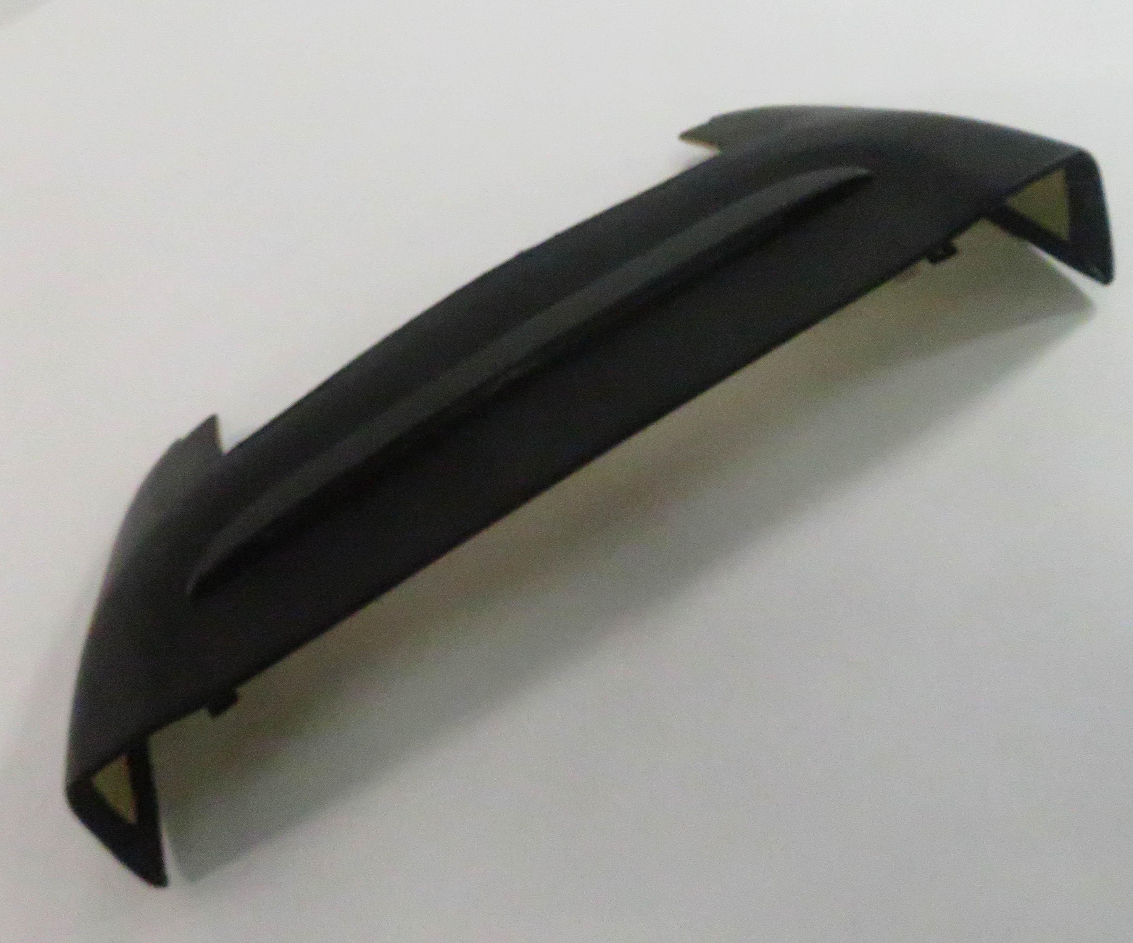 2009 BMW 750i (F01) RIGHT FRONT PASSENGER LIGHTED SEAT BACK PANEL TRIM (BLACK) — exact item pictured