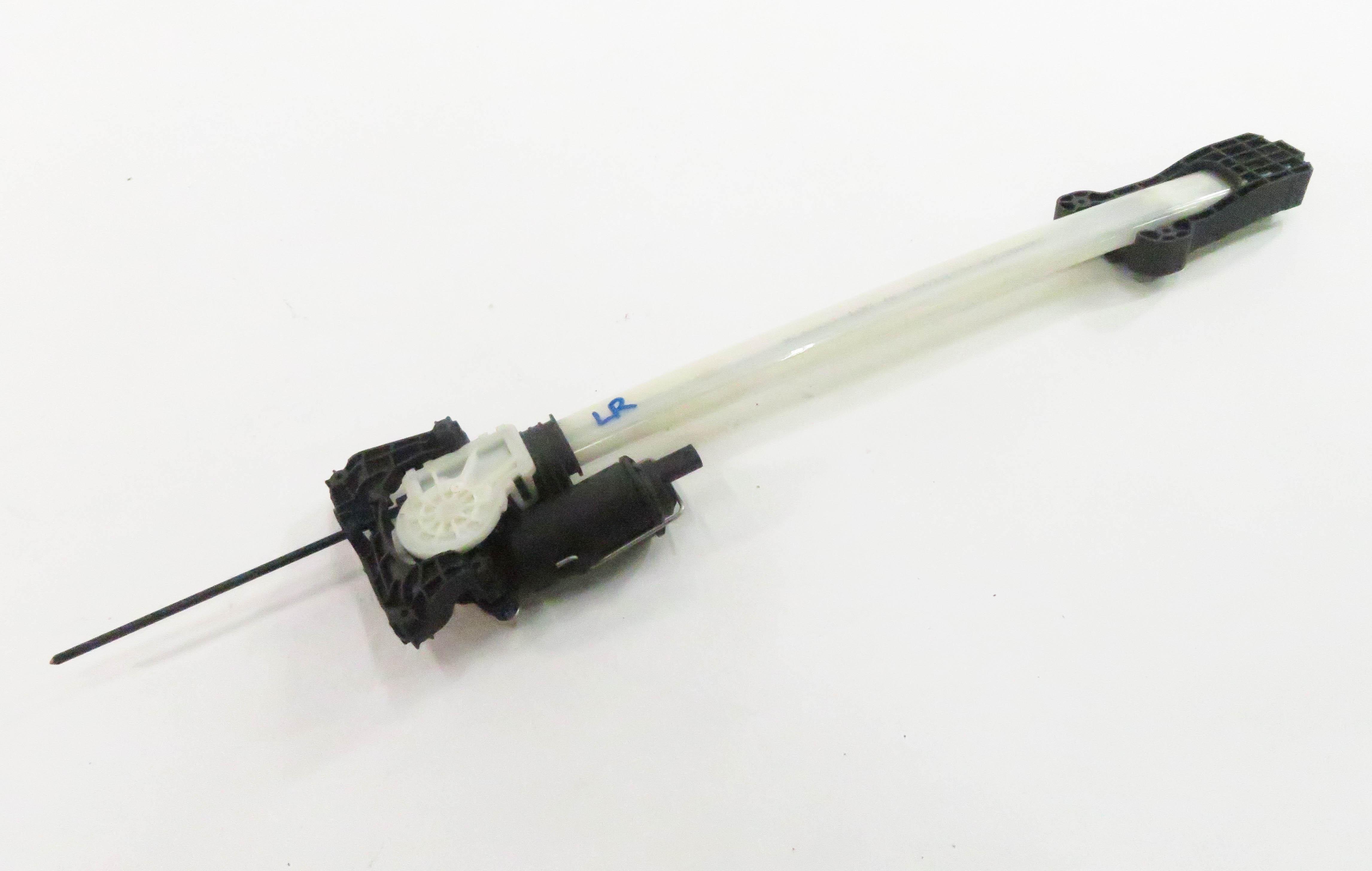 2010 BMW 550iGT (F07) LEFT REAR WINDOW SHADE REGULATOR w/ MOTOR — exact item pictured