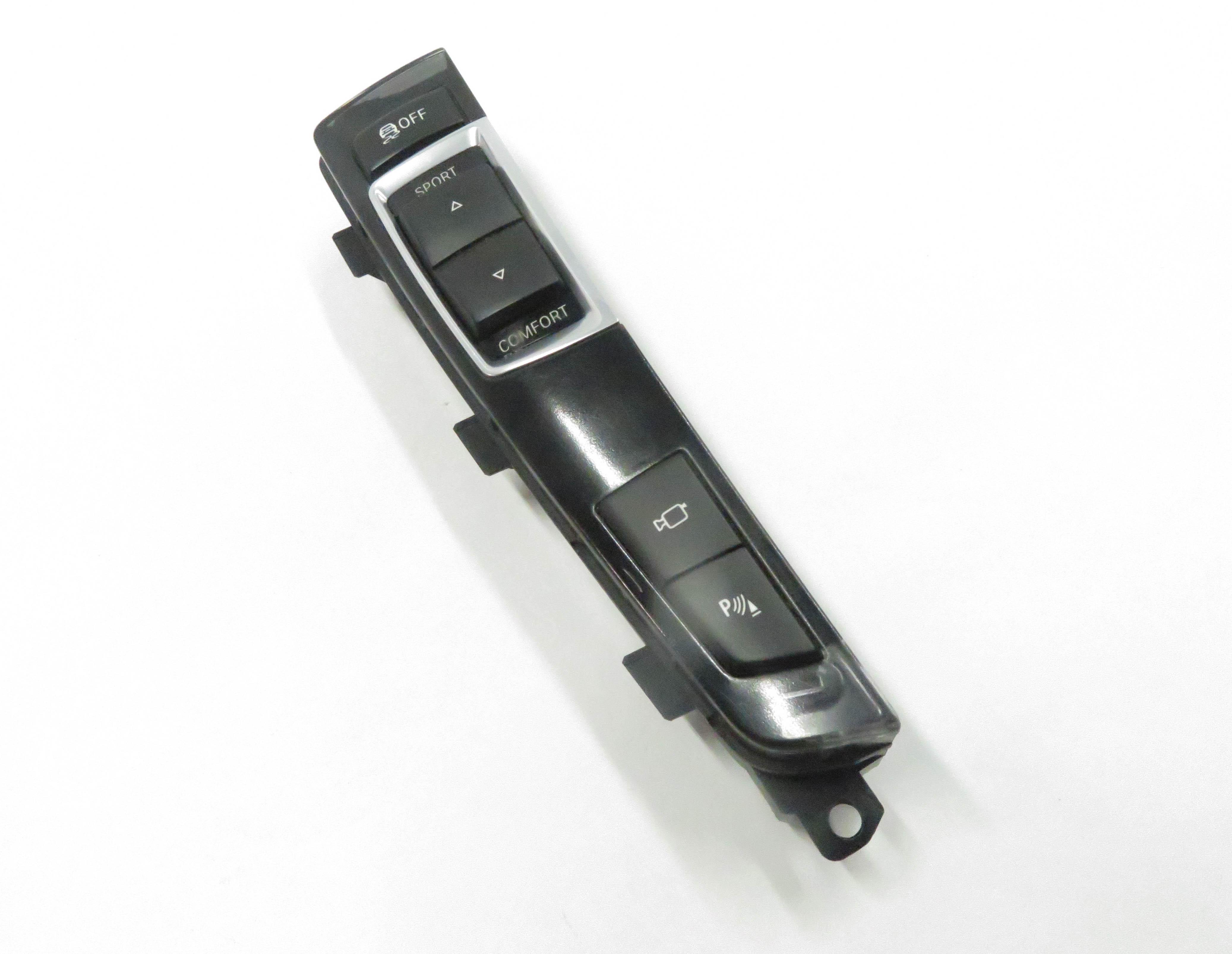 2010 BMW 550iGT (F07) TRACTION CONTROL SPORT COMFORT CAMERA PDC SWITCH BUTTON — exact item pictured