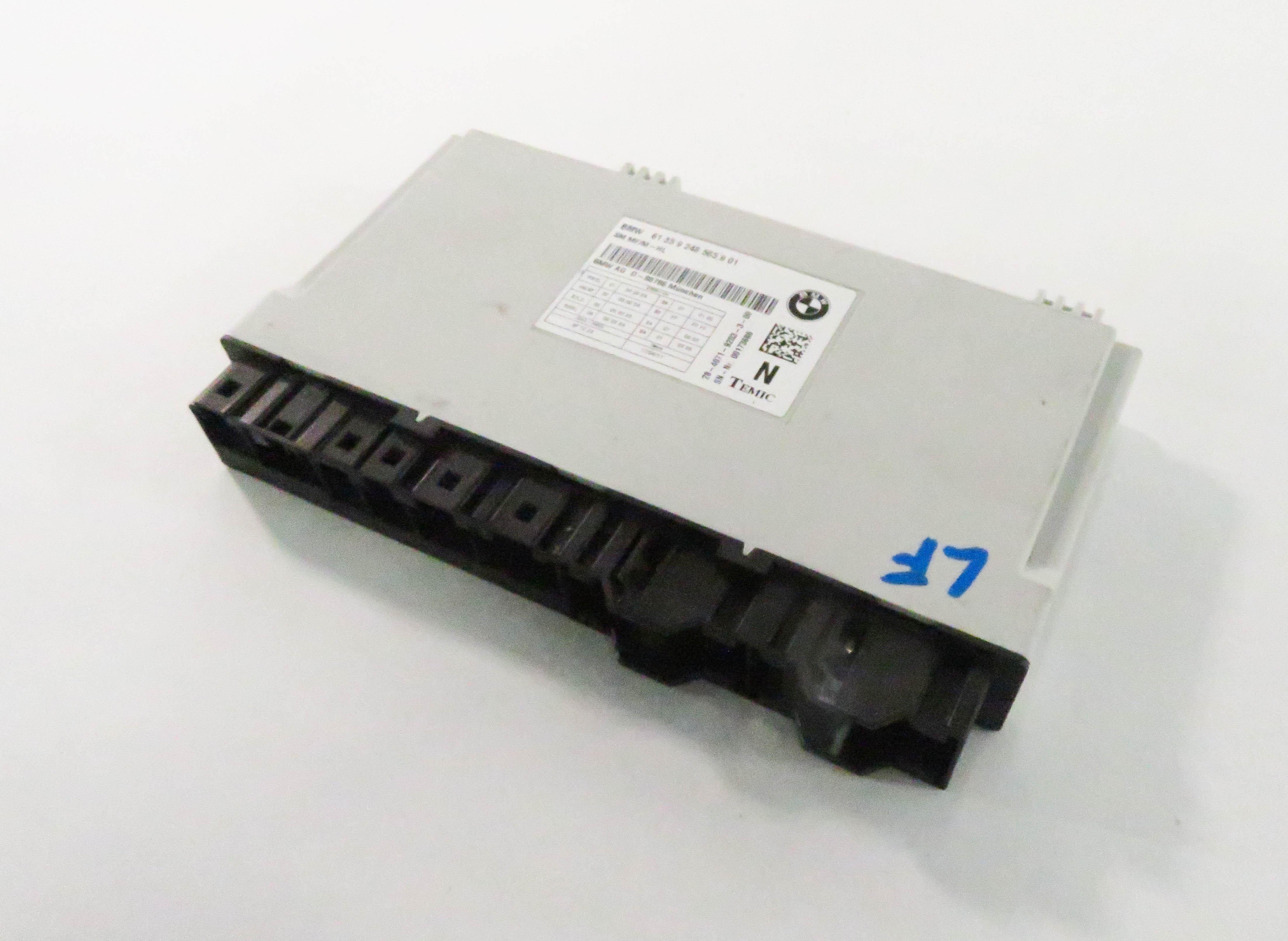 2010-2017 BMW 528i 535i 550i 650i 740i 750i (F01 F10) COMFORT MEMORY SEAT MODULE — exact item pictured