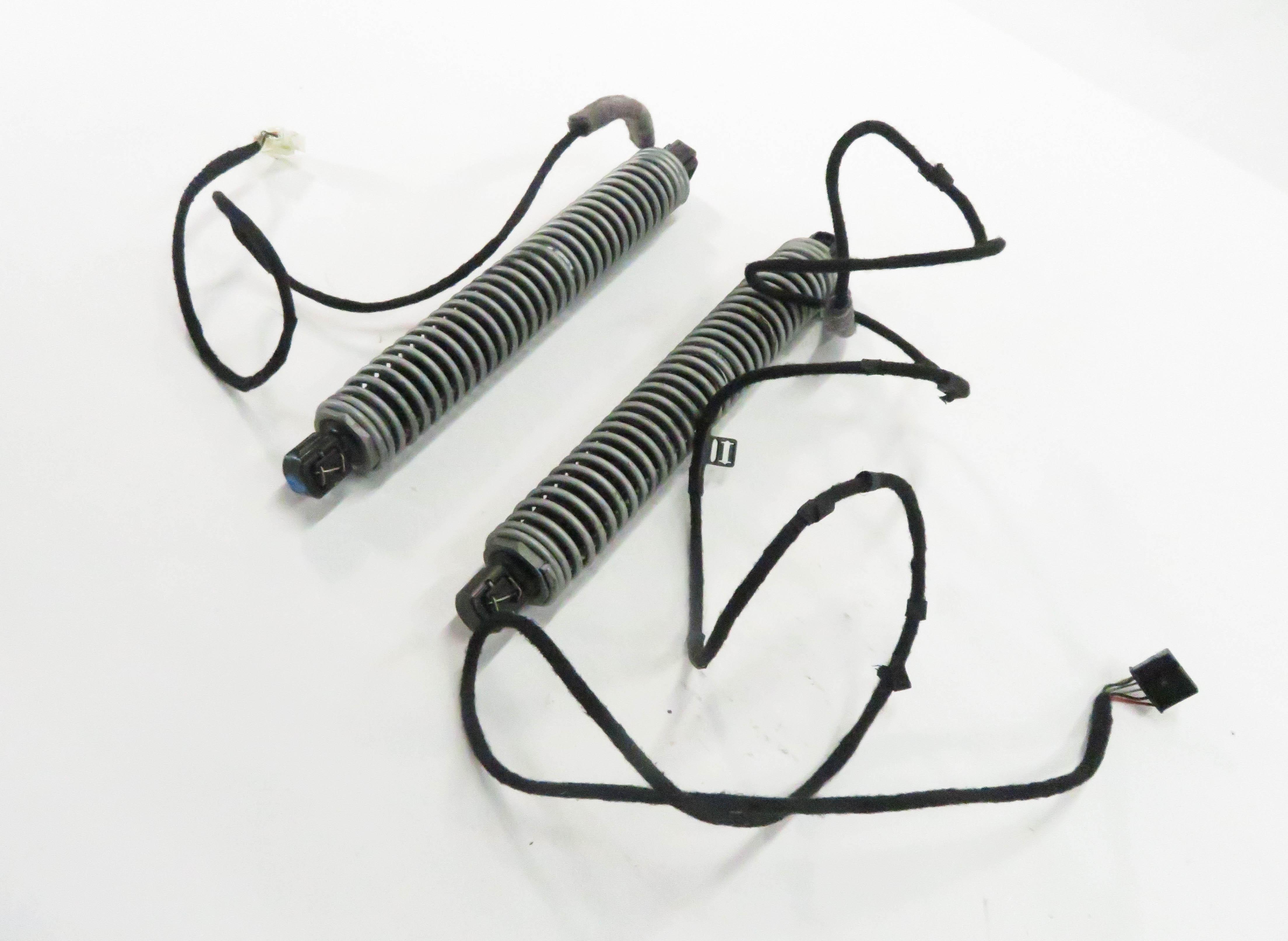 2011 BMW 550i (F10) REAR LEFT & RIGHT TRUNK SHOCK STRUT SET-2 (ELECTRIC) — exact item pictured