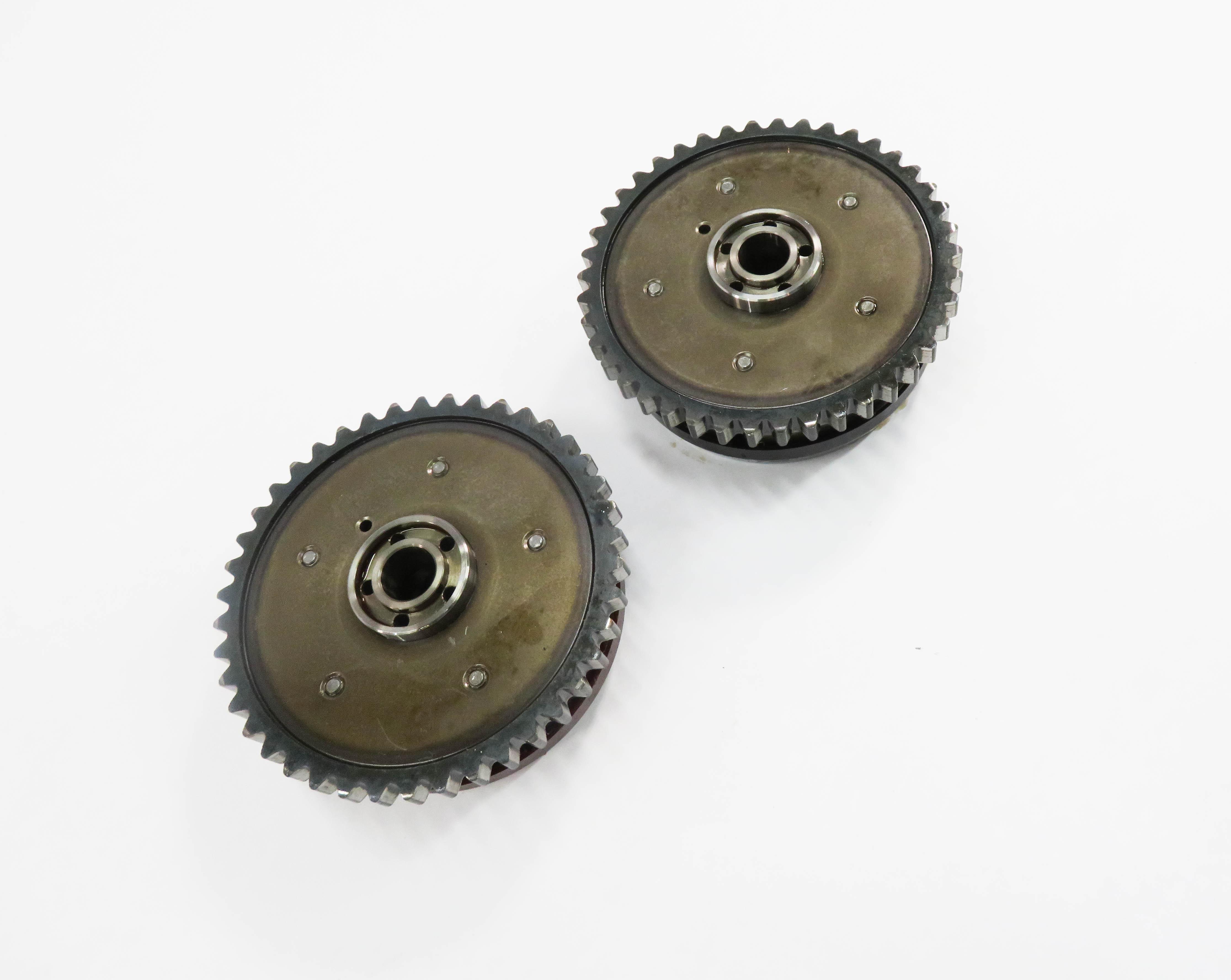 2011 BMW 550i (F10) 4.4L N63 TWIN TURBO ENGINE INTAKE & EXHAUST TIMING GEAR SET — exact item pictured