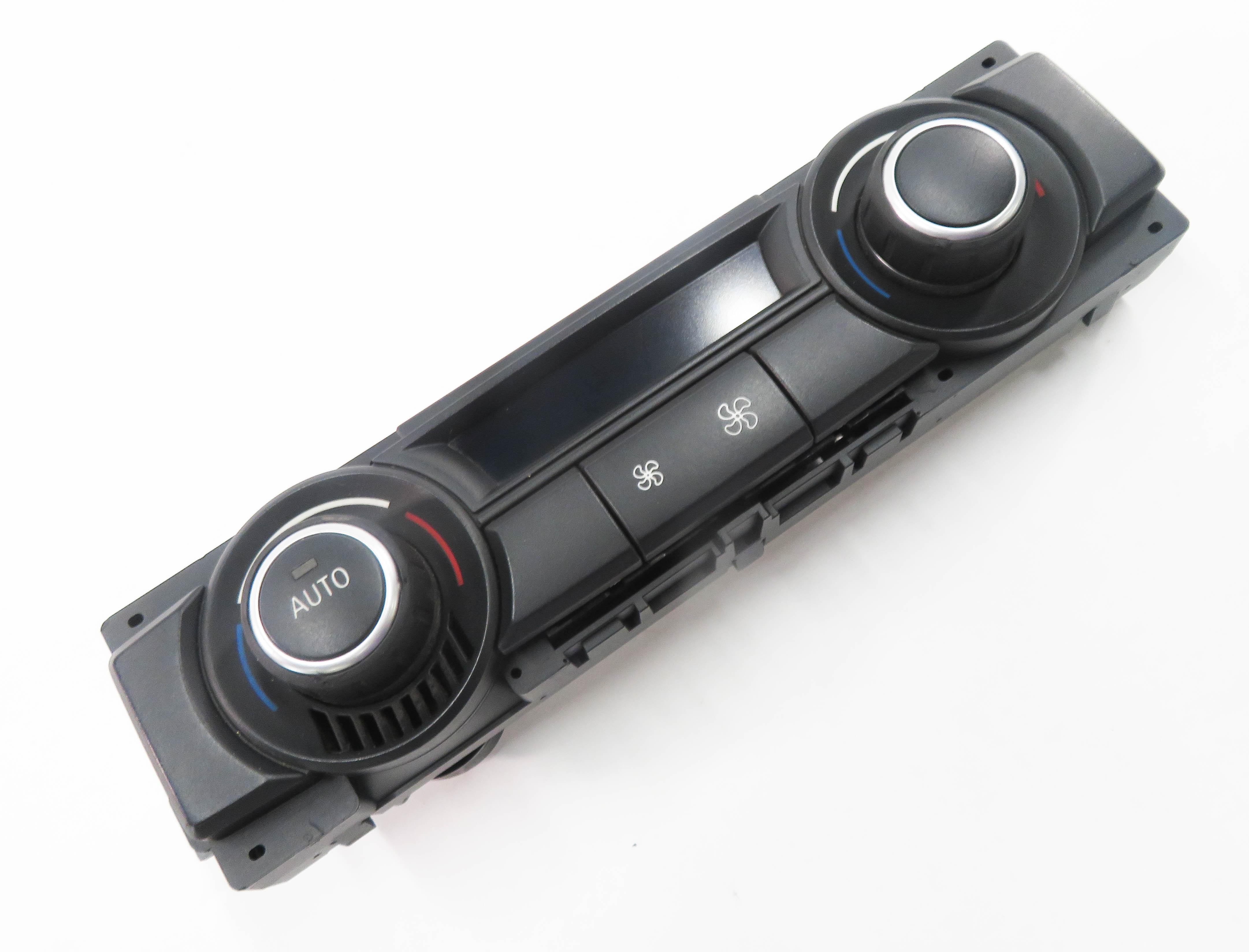 2007-2013 BMW X5 (E70) REAR HEATER A/C CLIMATE TEMPERATURE CONTROL PANEL — exact item pictured