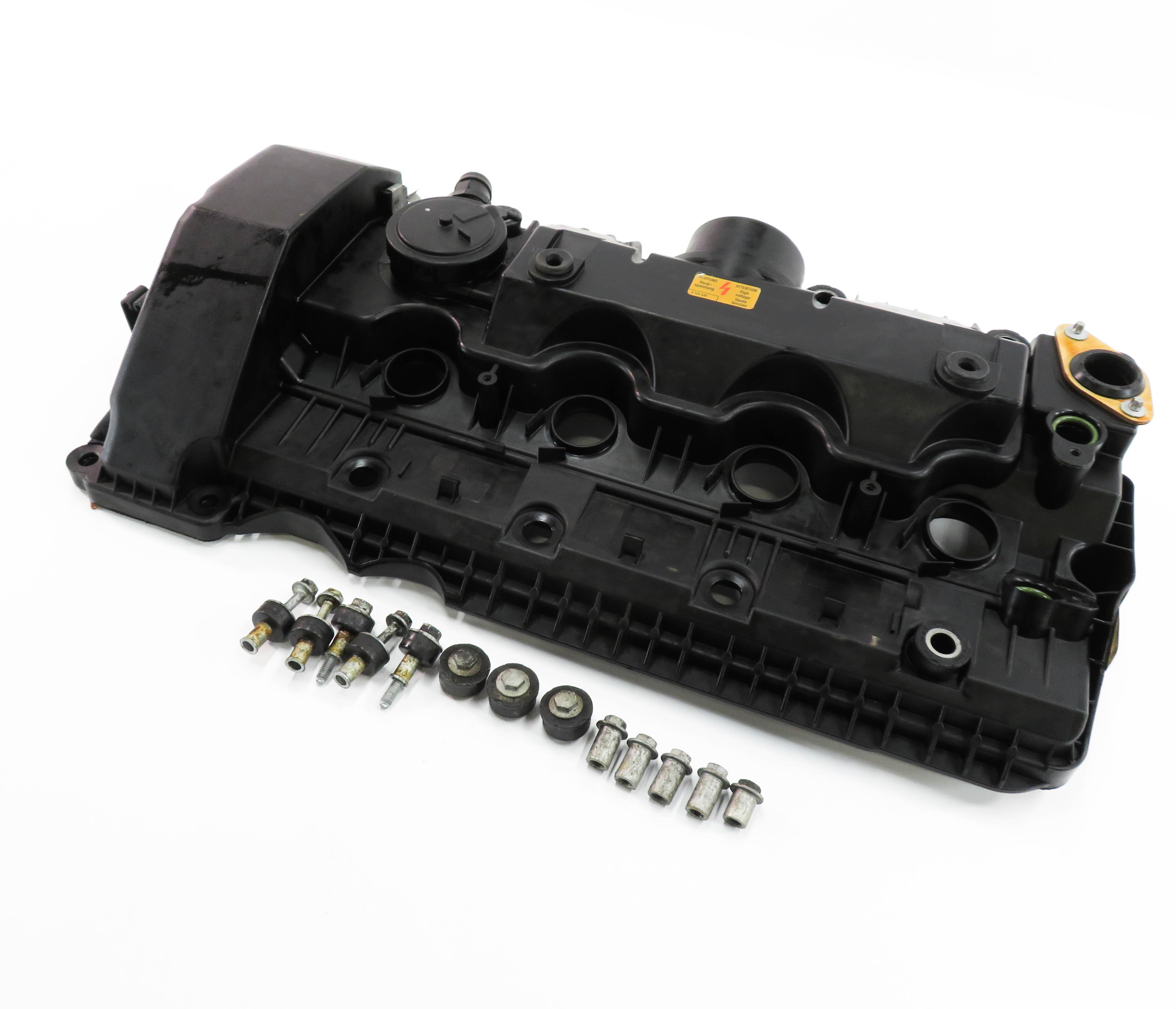 02-10 BMW 545i 550i 645i 745i 750i X5 (E53 E60 E63 E65 E66) V8 LEFT VALVE COVER — exact item pictured