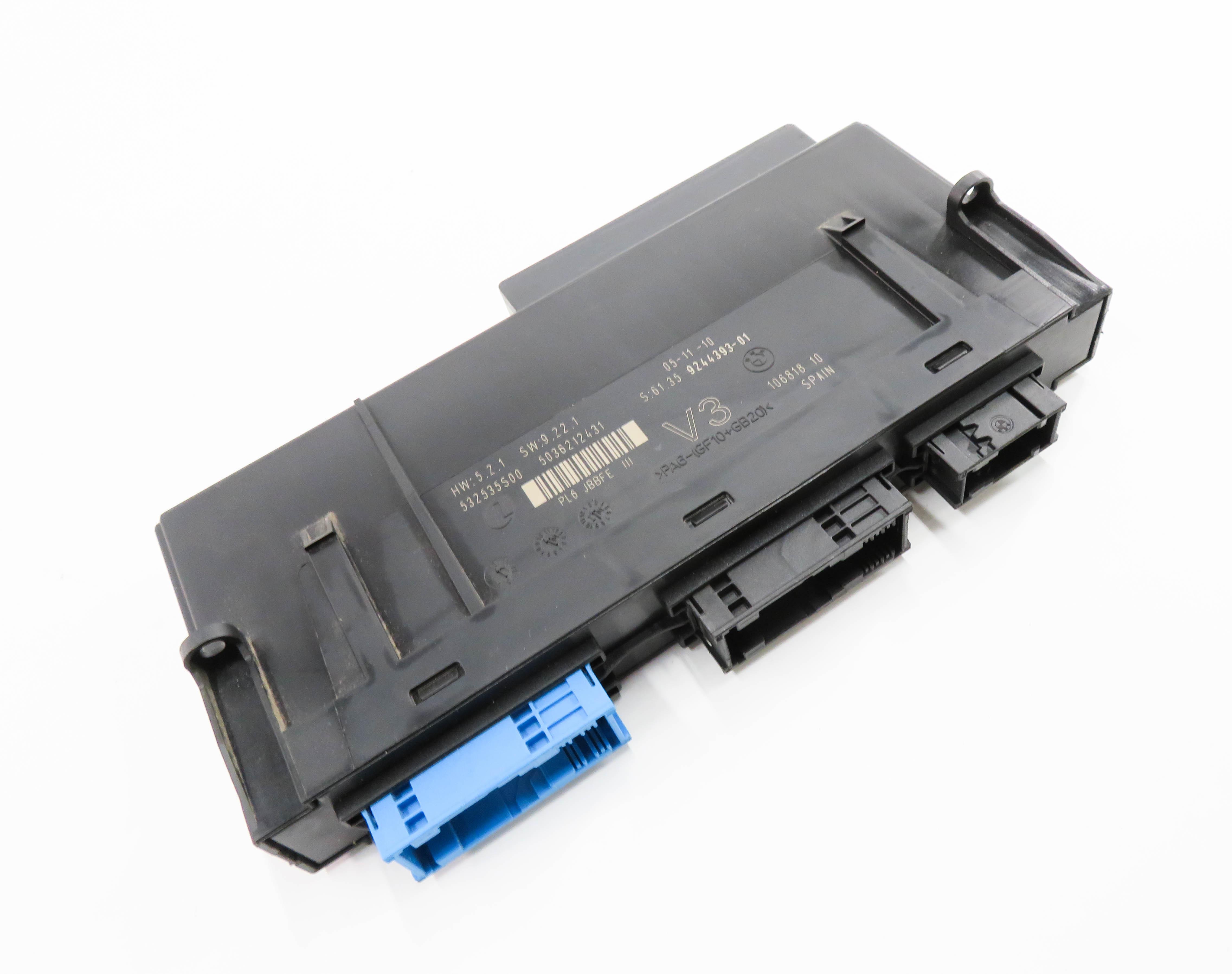 2010-2011 BMW 528i 535i 550i 535iGT 550iGT (F07 F10) MAIN BODY CONTROL MODULE — exact item pictured