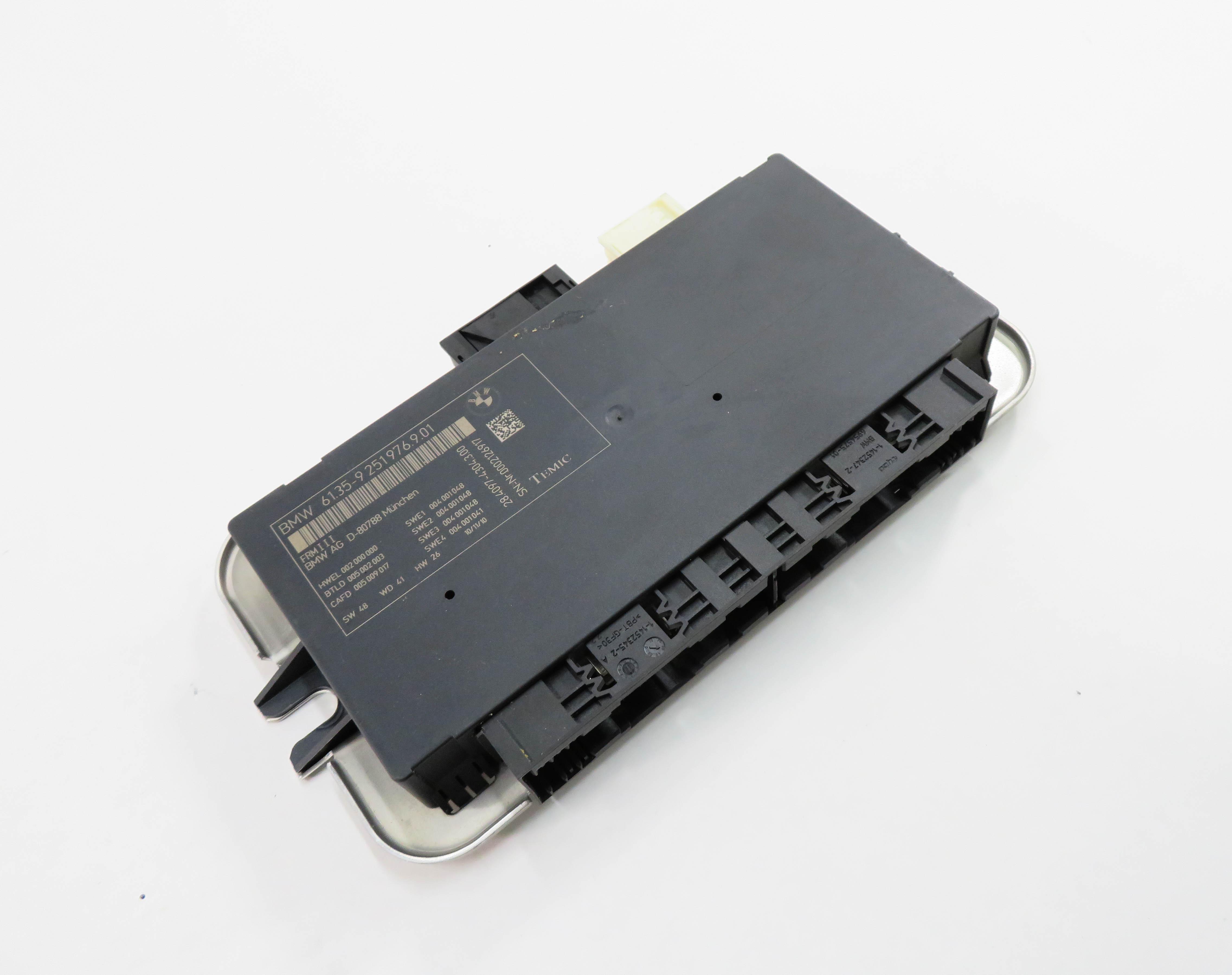 2010-2017 BMW 528i 535i 550i 650i 750i M5 X3 - FRMIII BODY LIGHT CONTROL MODULE — exact item pictured