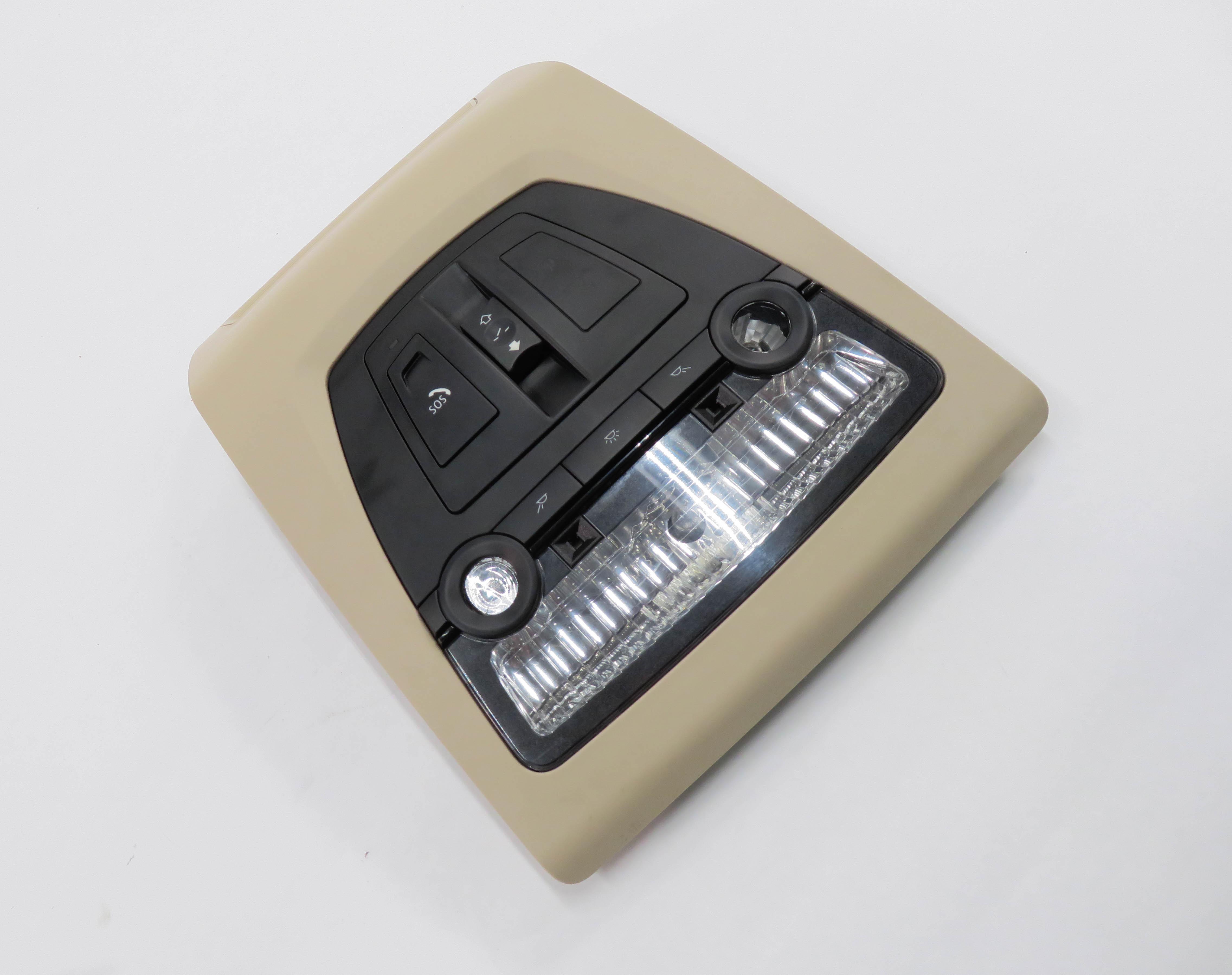 2011 BMW 535i (F10) FRONT DOME LIGHT MAP READING COURTESY LIGHT LAMP (BEIGE) — exact item pictured