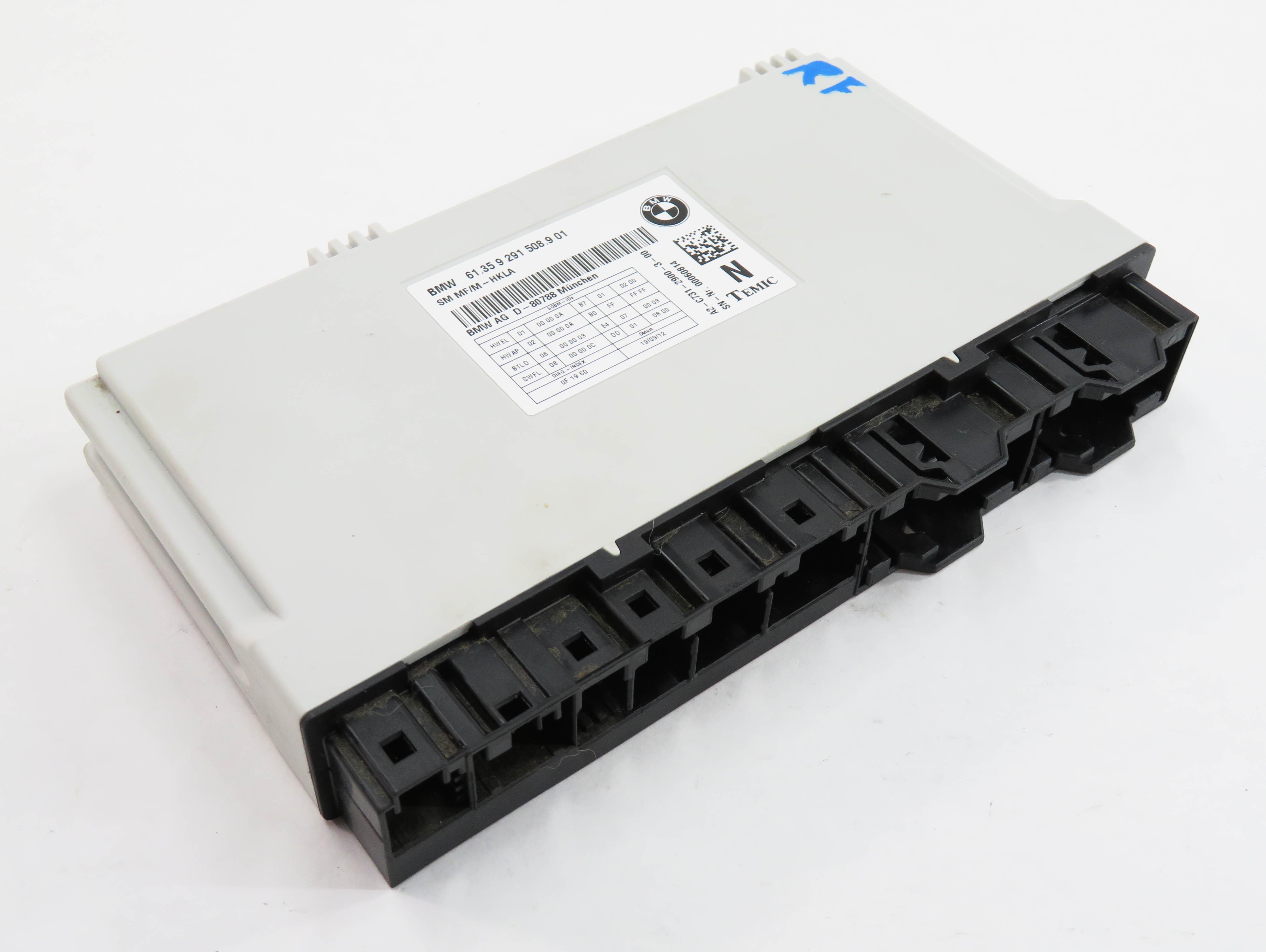 2010-2017 BMW 528i 535i 550i 650i 740i 750i (F01 F10) COMFORT MEMORY SEAT MODULE — exact item pictured