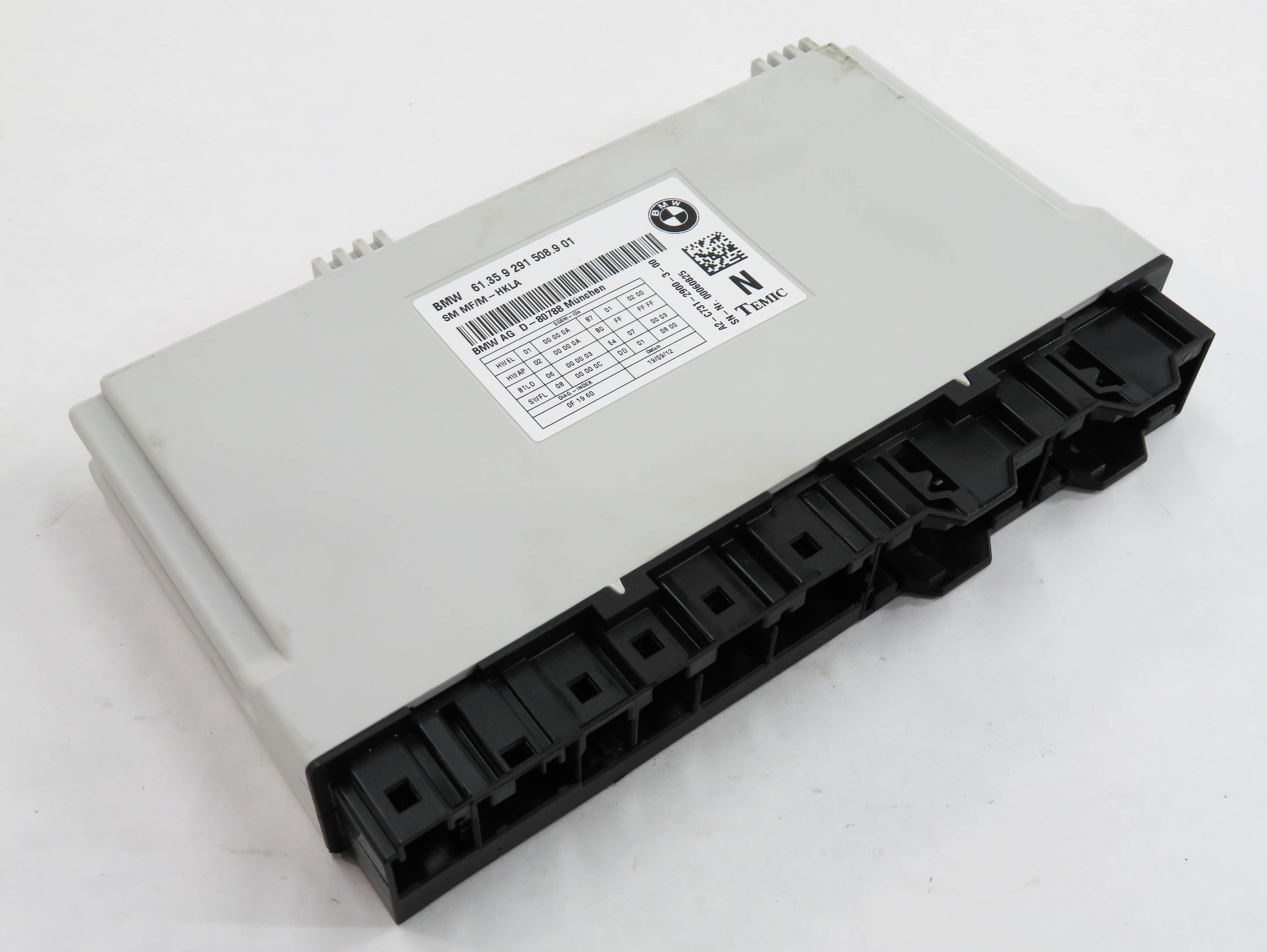 2010-2017 BMW 528i 535i 550i 650i 740i 750i (F01 F10) COMFORT MEMORY SEAT MODULE — exact item pictured