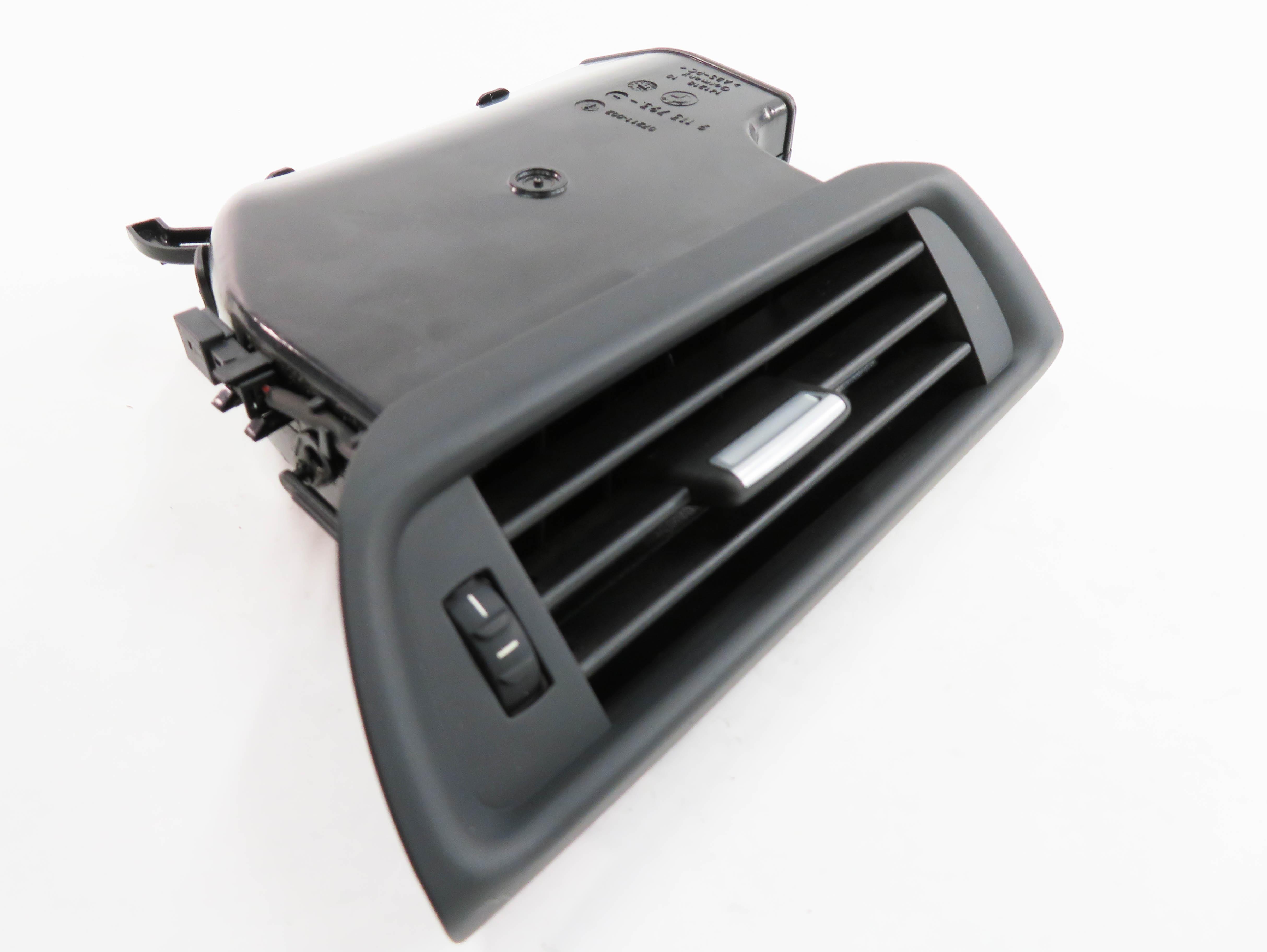 2013 BMW 740i (F01) LEFT REAR PILLAR HEATER A/C AIR VENT (BLACK) — exact item pictured