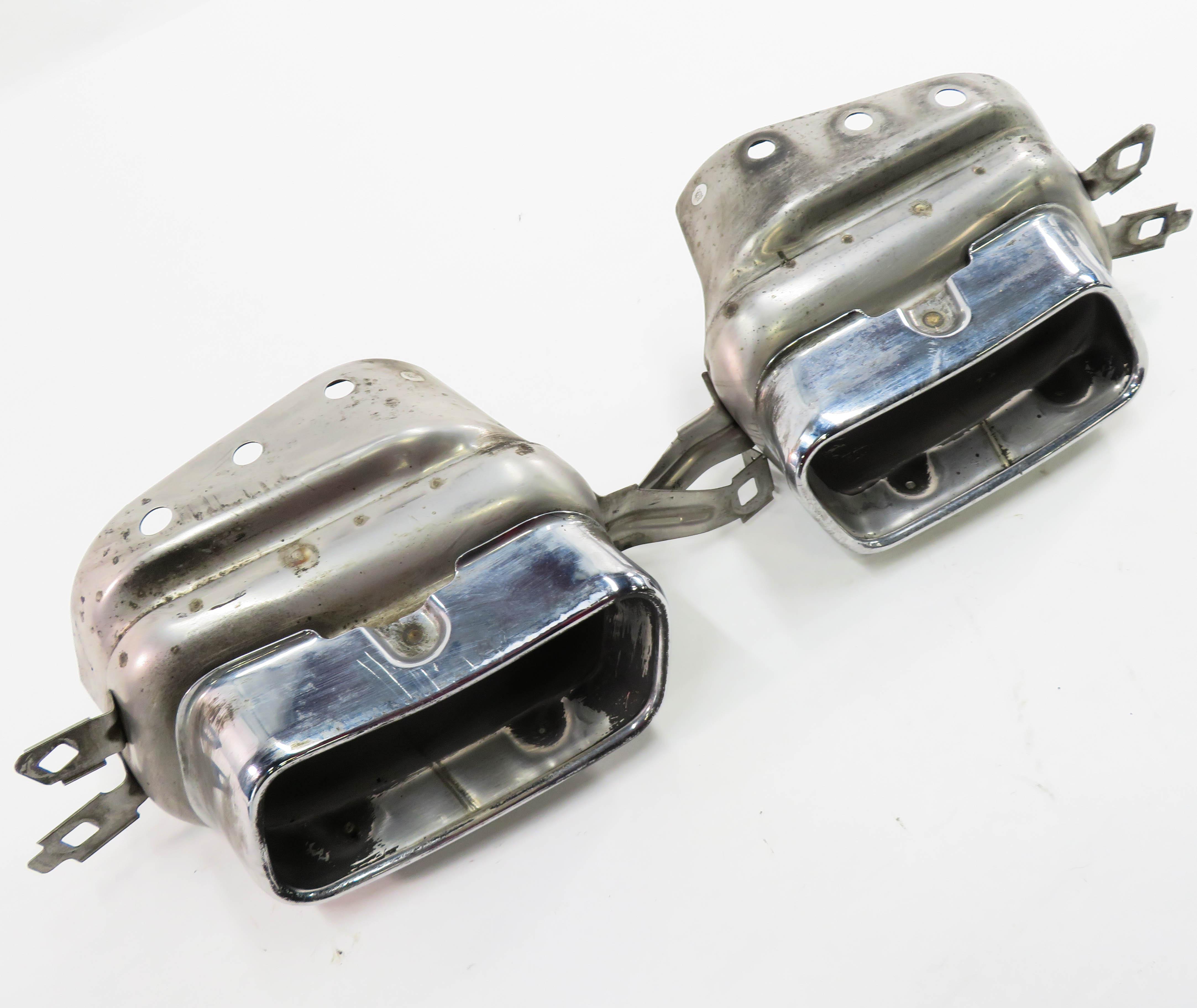 2013 BMW 740i (F01 F02) EXHAUST TIP SET-2 — exact item pictured