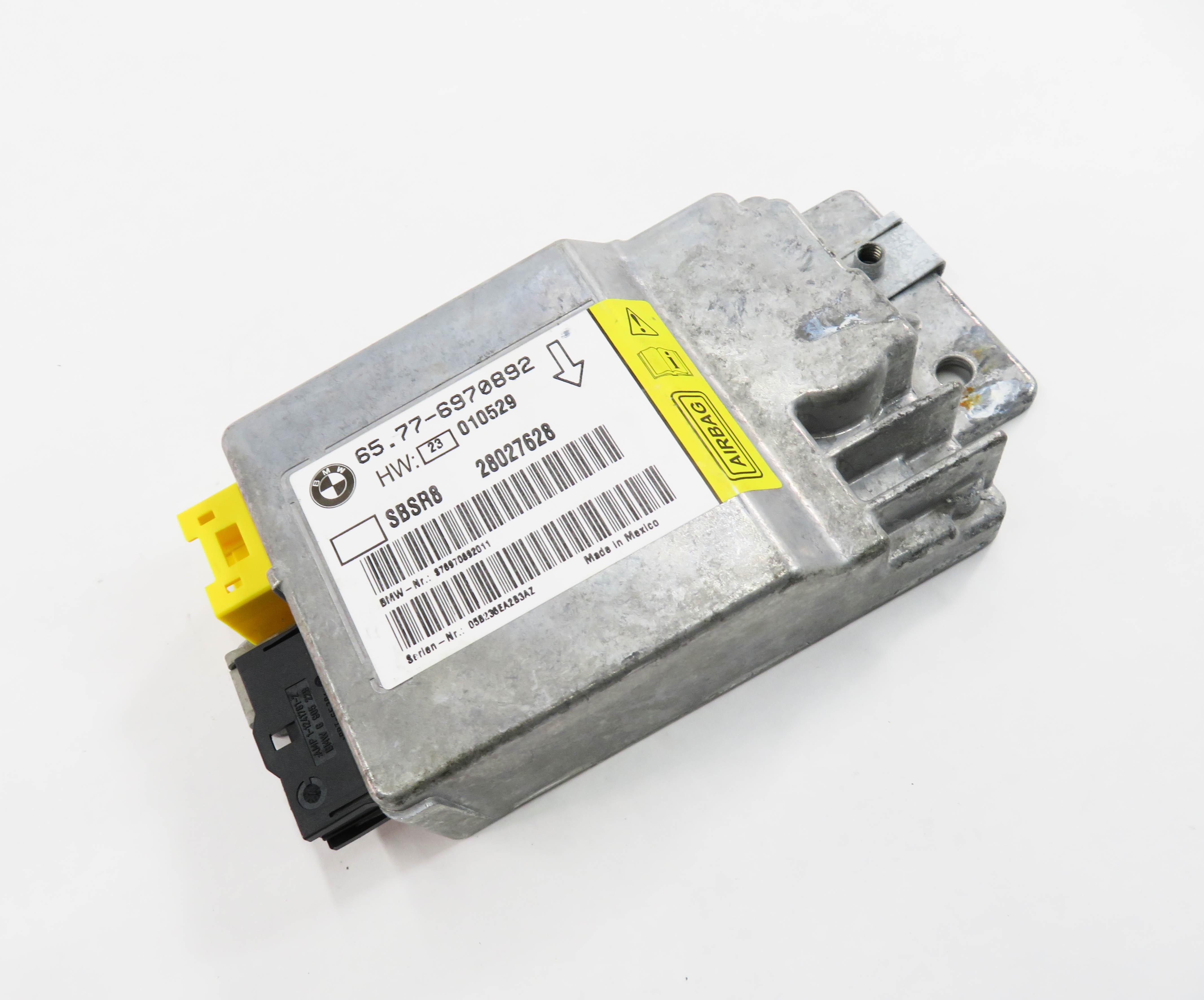 2006 BMW 750LI (E66)  RIGHT PILLAR SECURITY SAFETY RESTRAINT CONTROL MODULE — exact item pictured
