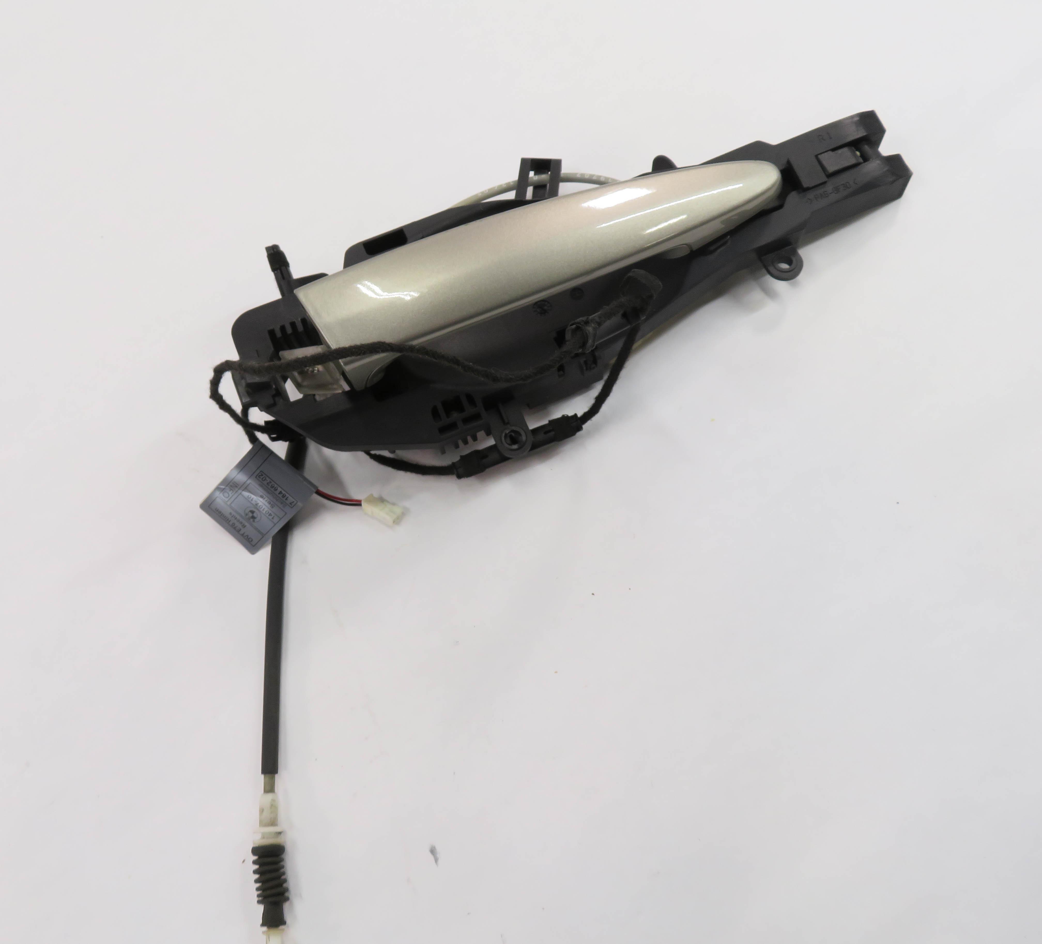 2007 BMW X5 (E70) RIGHT REAR COMFORT ACCESS DOOR HANDLE (PLATINUM BRONZE A53) — exact item pictured