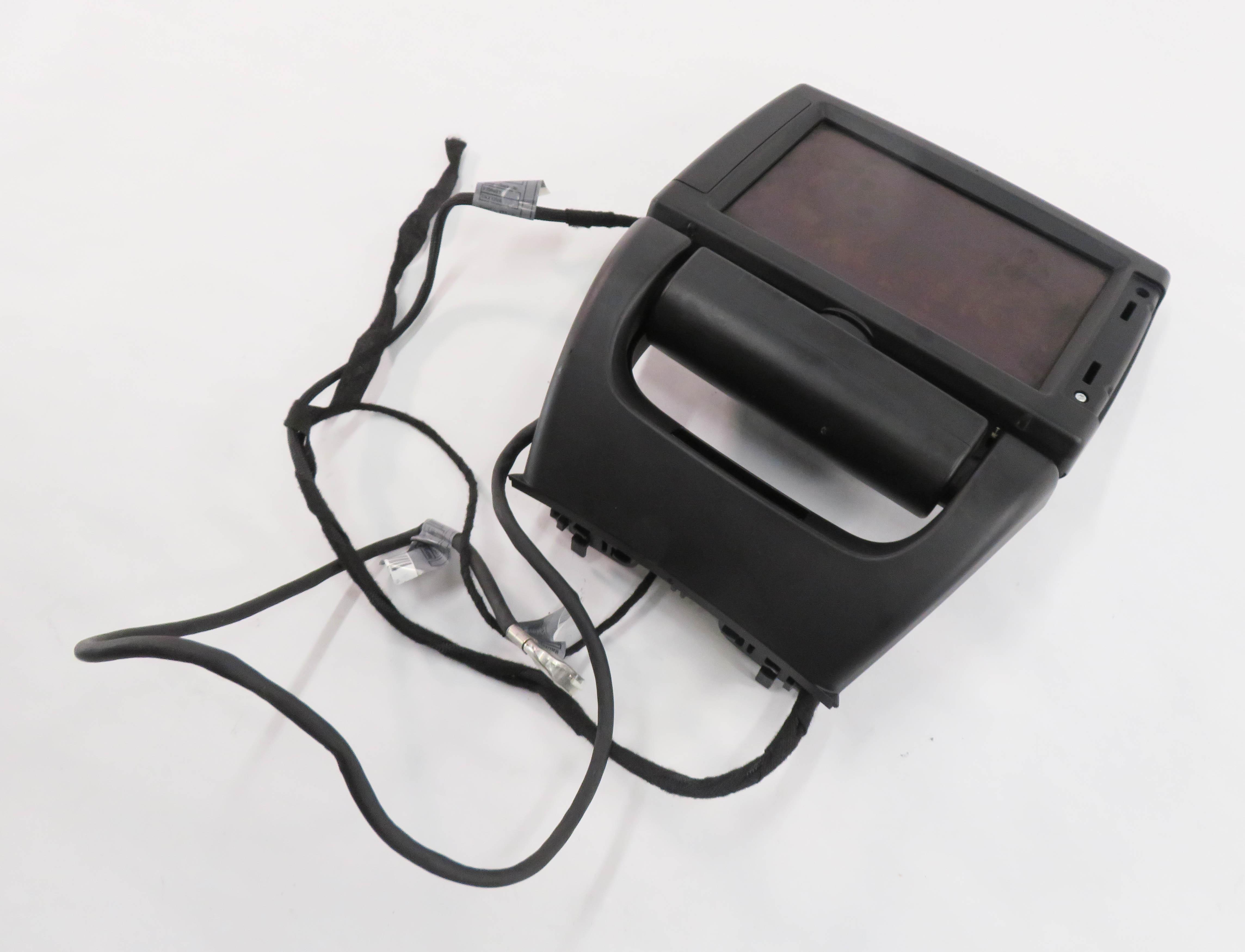 2007-2014 BMW X5 X5M X6 X6M (E70 E71) REAR ENTERTAINMENT VIDEO DISPLAY SCREEN — exact item pictured