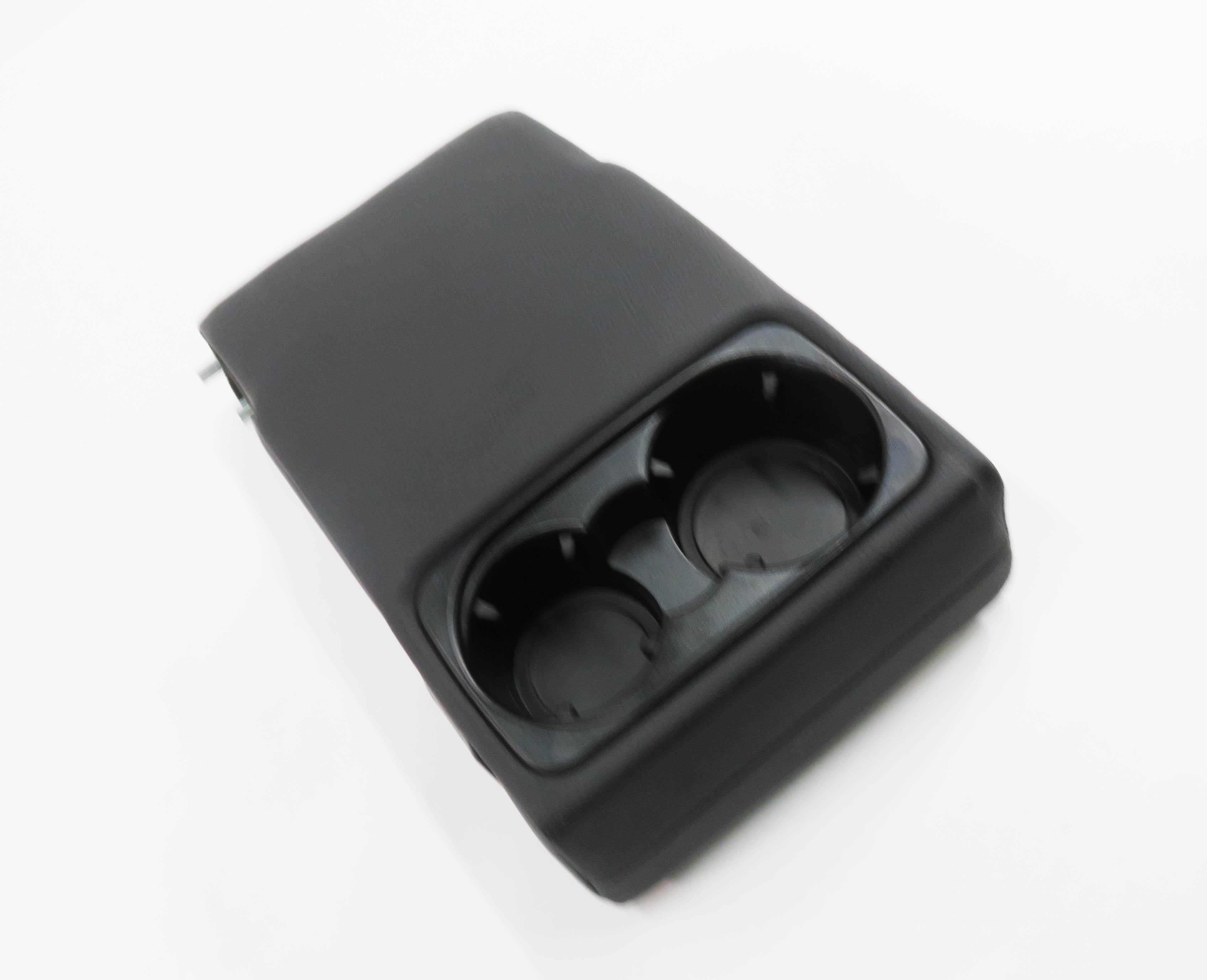 2014 MERCEDES ML350 (W166) REAR SEAT CENTER CONSOLE ARM REST CUP HOLDER (BLACK) — exact item pictured