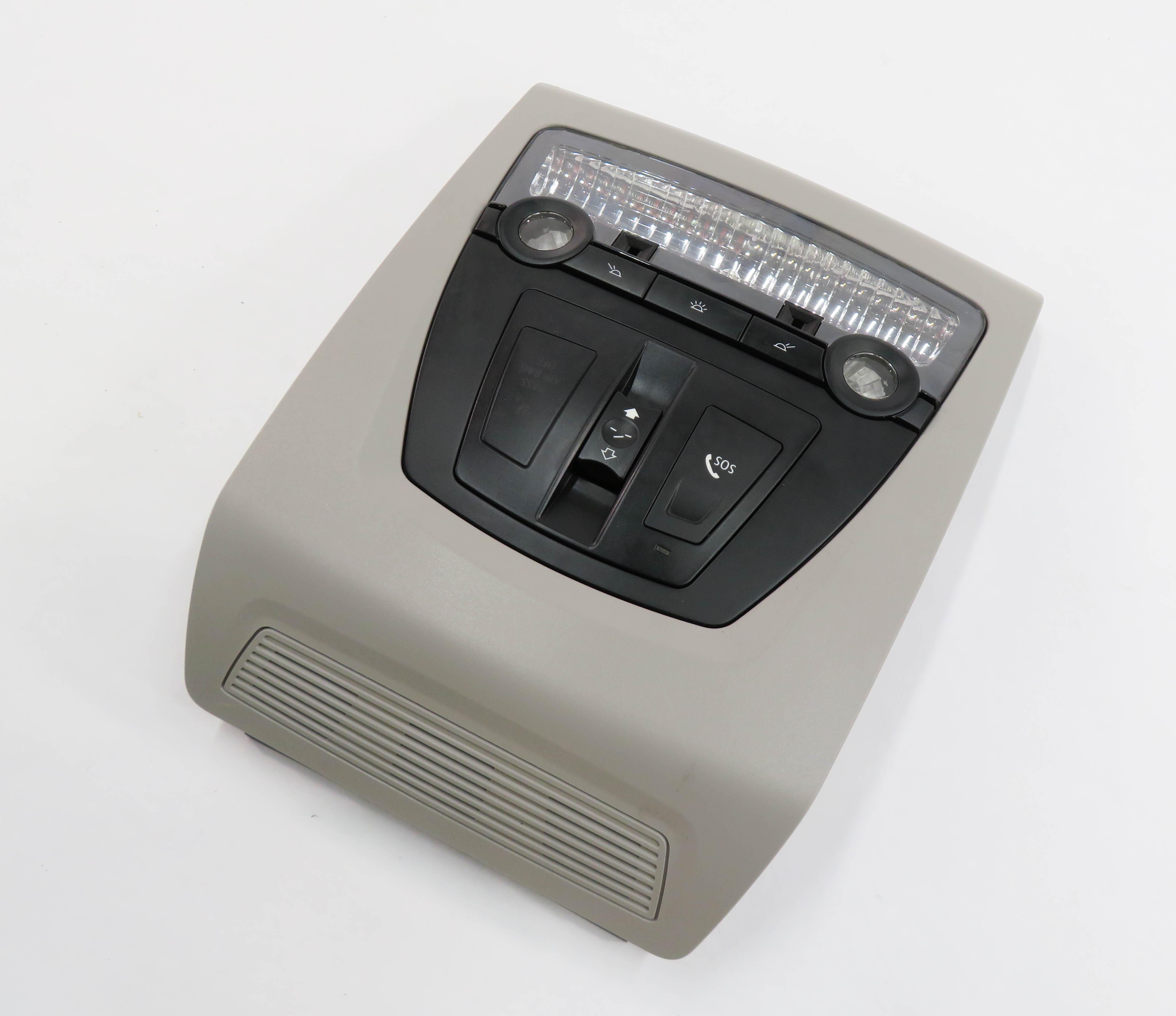 2011 BMW 550i (F10) FRONT DOME LIGHT MAP READING COURTESY LIGHT LAMP (GRAY) — exact item pictured