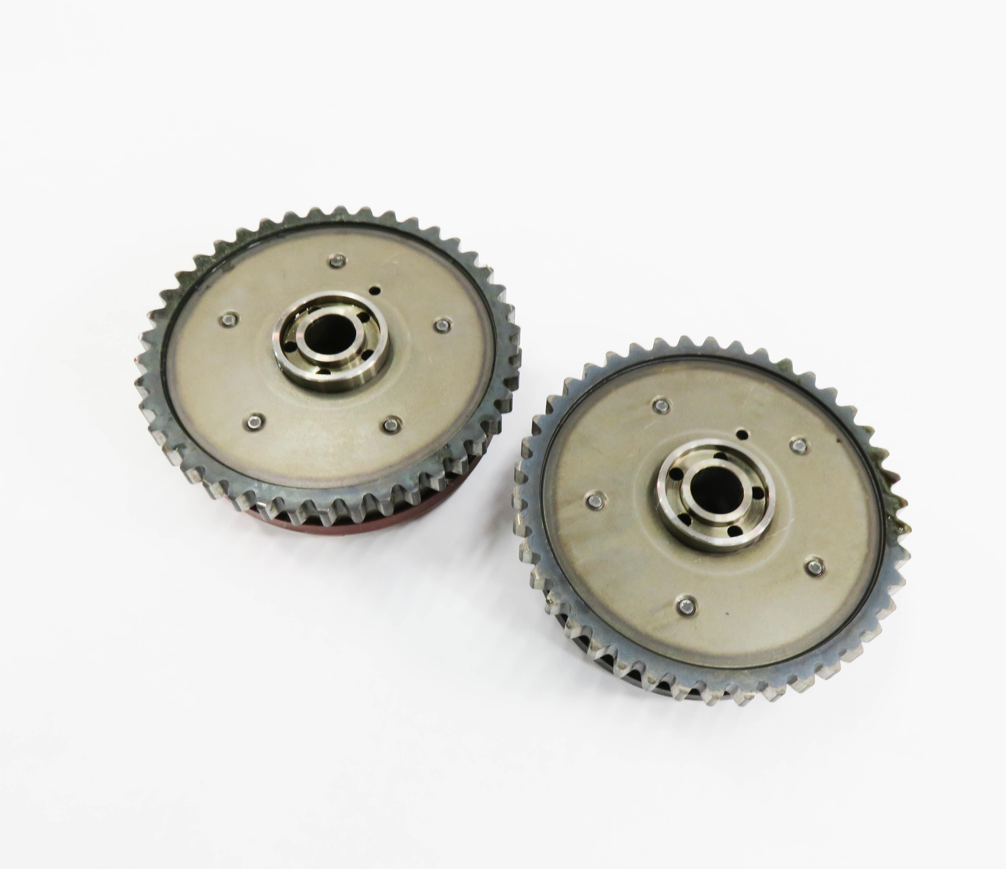 2011 BMW 550i (F10) 4.4L N63 TWIN TURBO ENGINE INTAKE & EXHAUST TIMING GEAR SET — exact item pictured