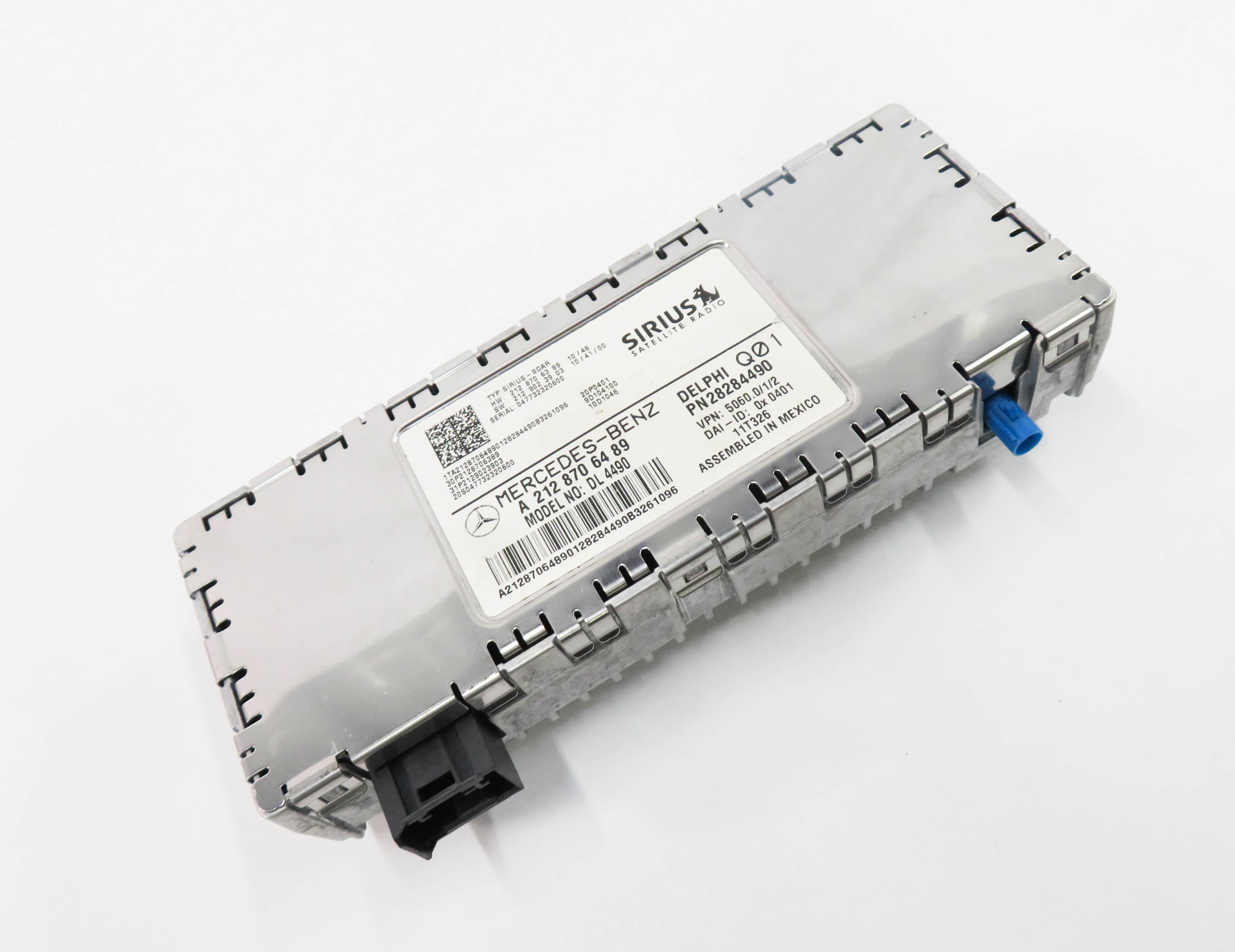 10-16 MERCEDES C250 C300 C350 E350 E550 GLK350 ML350 - SIRIUS SATELLITE RECEIVER — exact item pictured