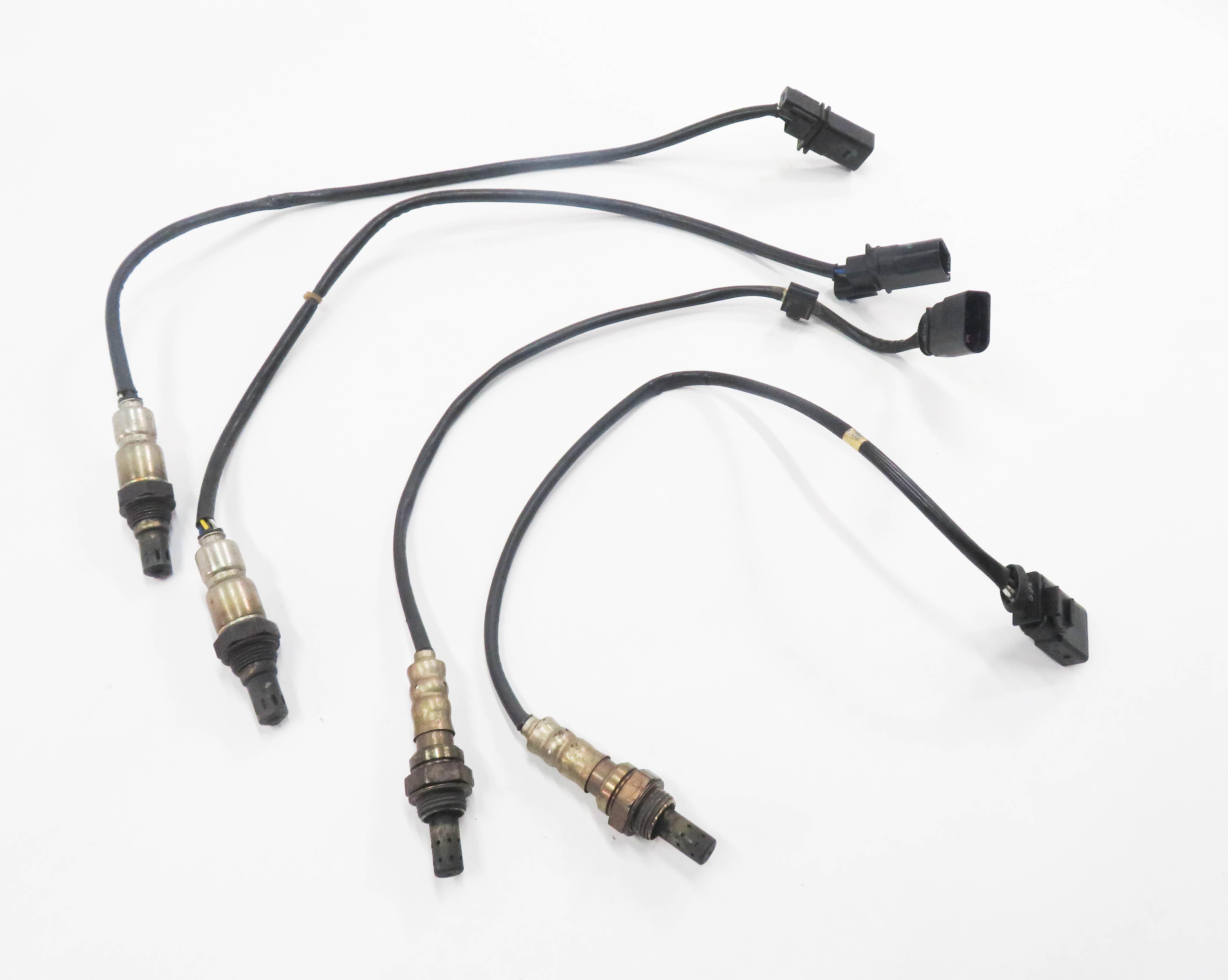 2013 AUDI A7 (C7 4G8) 3.0L CGXB SUPERCHARGED ENGINE O2 OXYGEN SENSOR SET-4 — exact item pictured